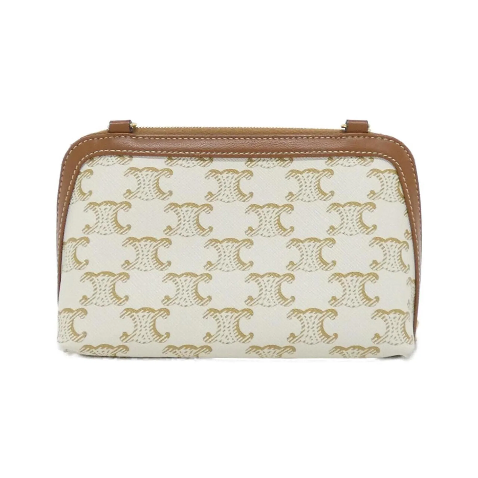 CELINE White 2C Shoulder Bag