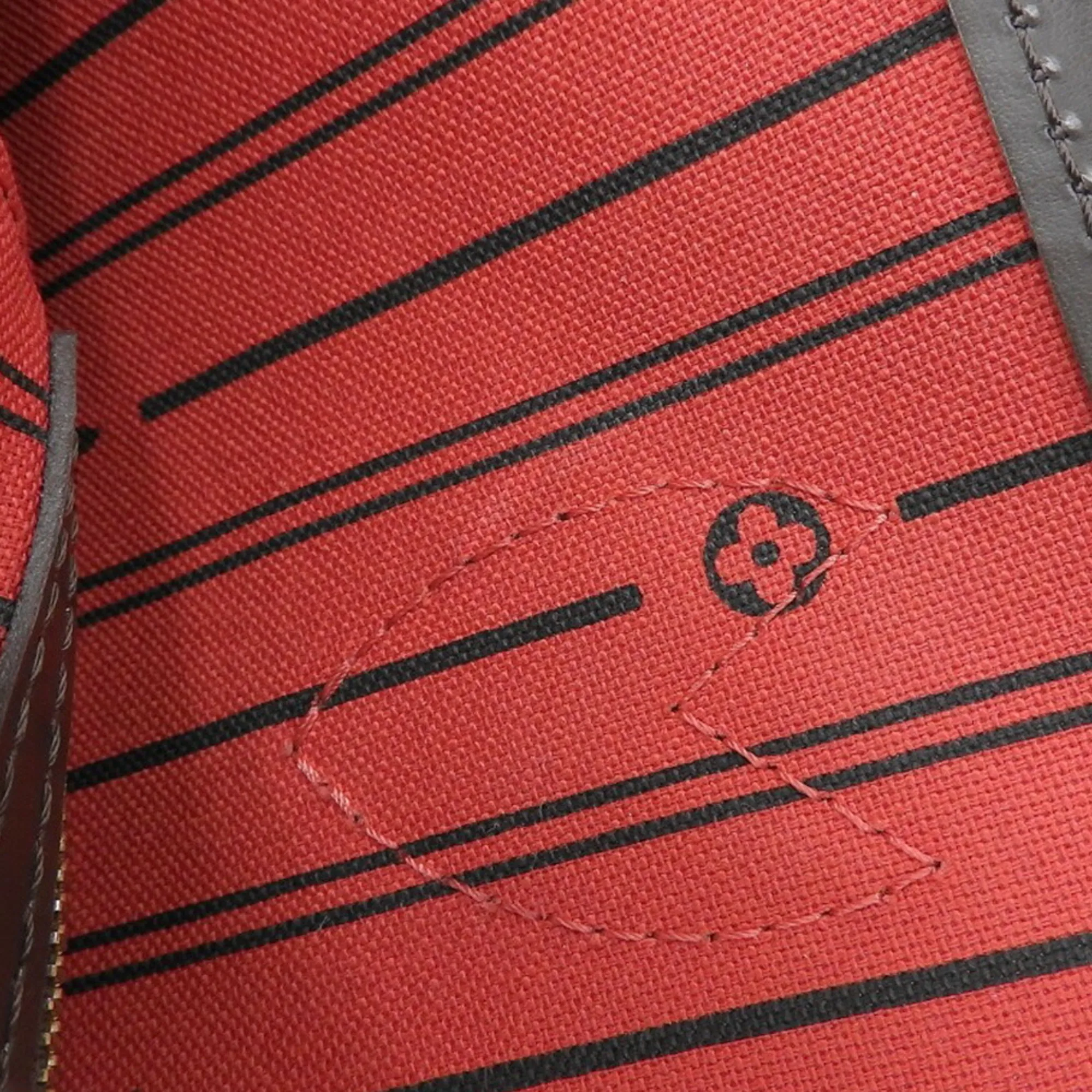 LOUIS VUITTON Brown Damier Neverfull PM Tote Bag