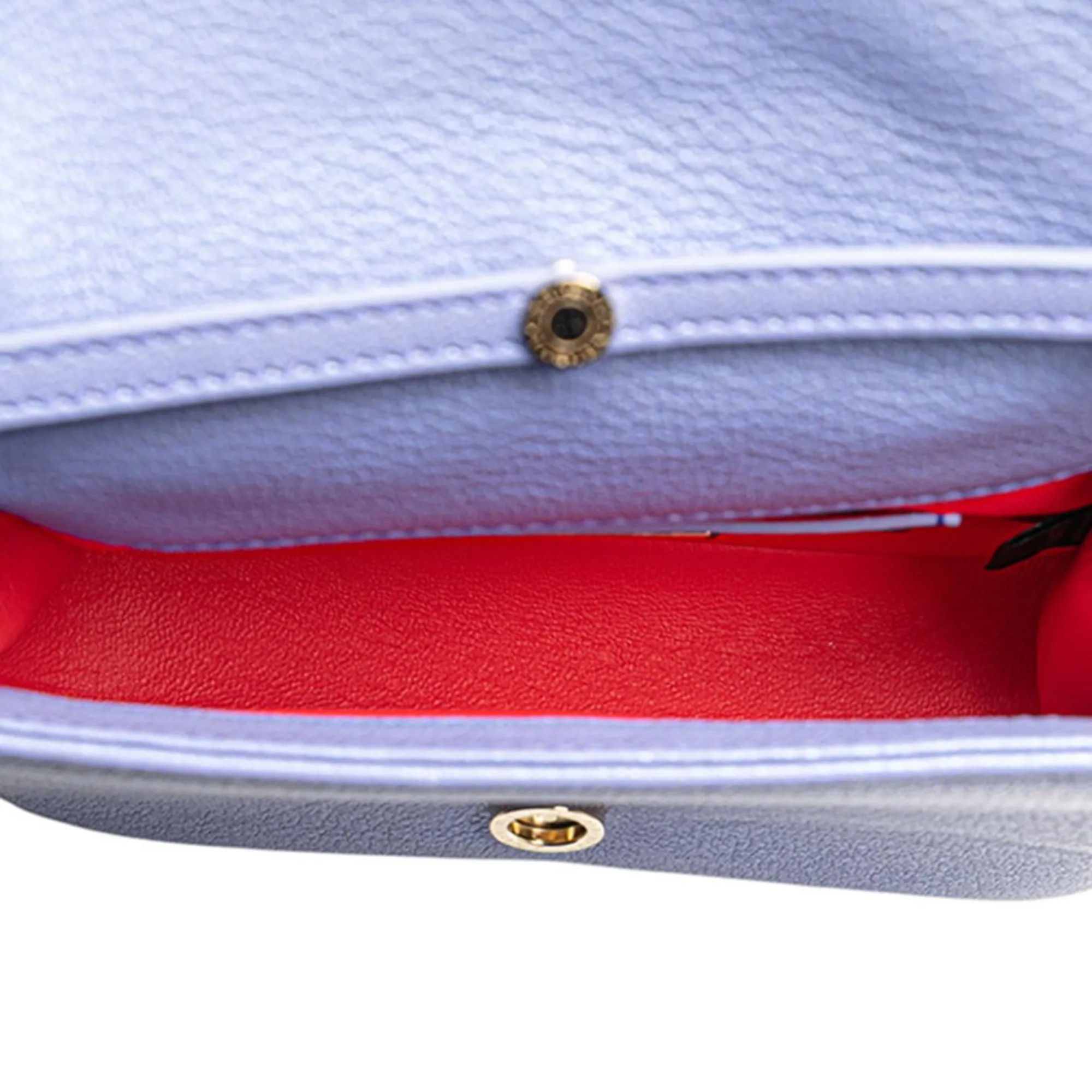 BVLGARI Purple Leather Shoulder Bag