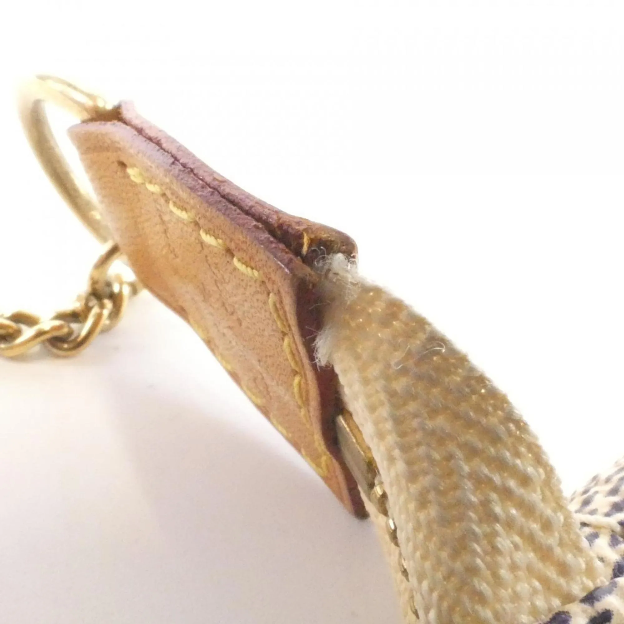 LOUIS VUITTON Gold Damier Pouch