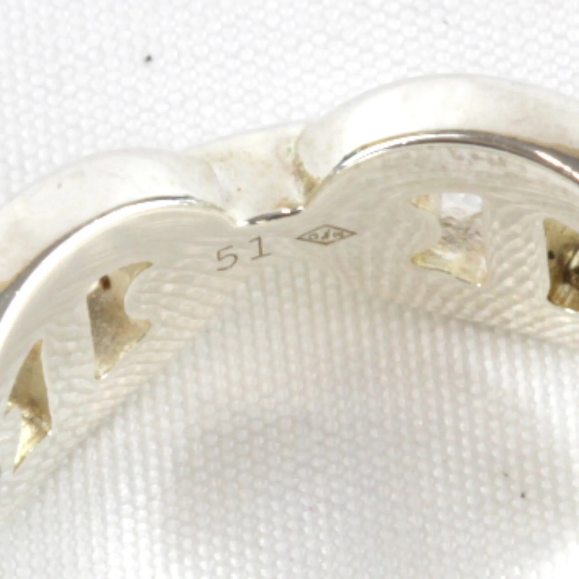 HERMES Silver Ring #51