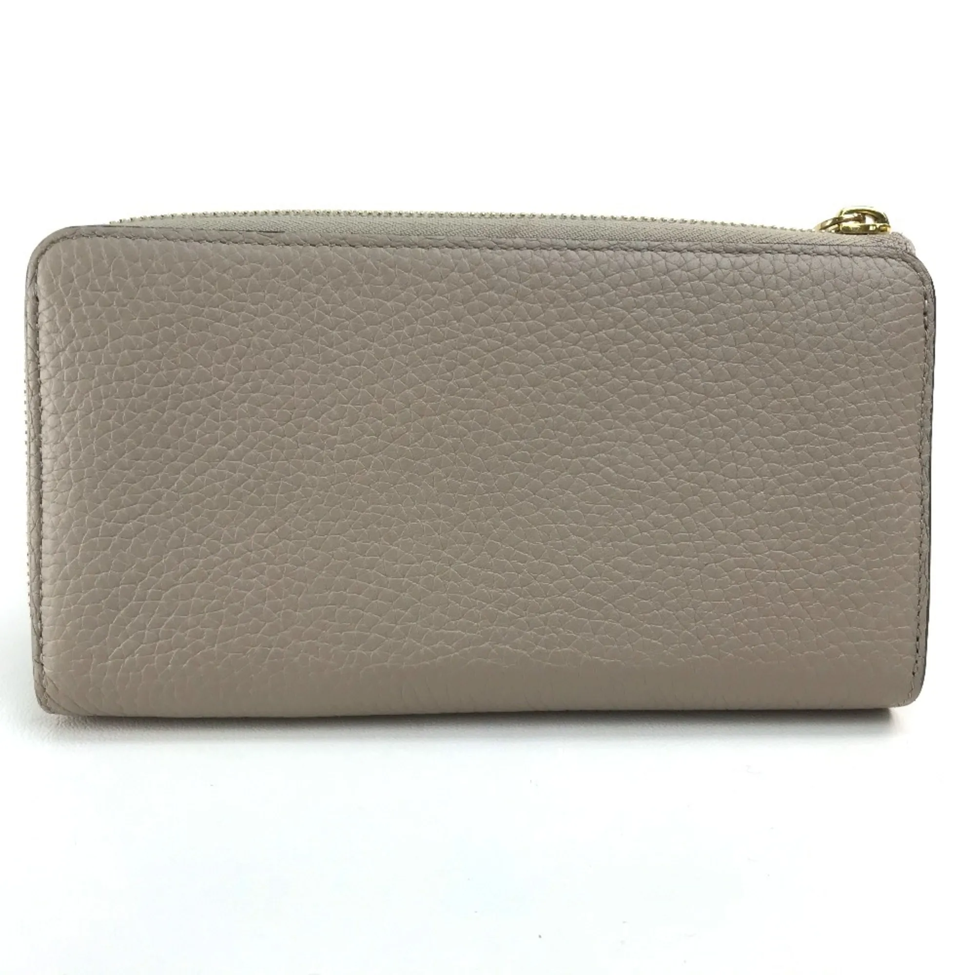 LOUIS VUITTON Cream Monogram Leather Wallet