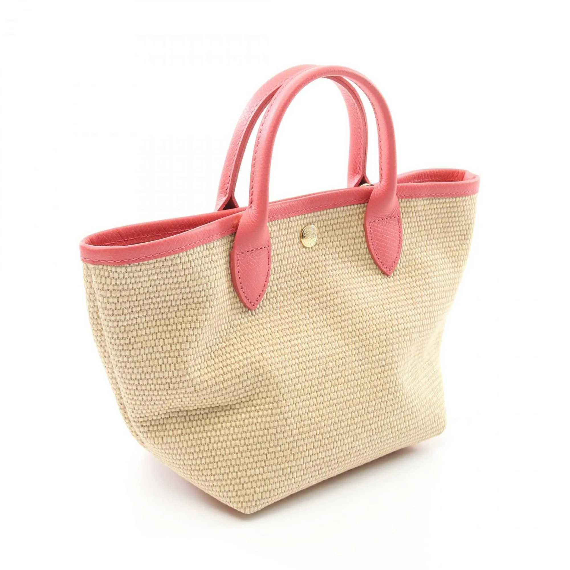 LONGCHAMP Beige Leather Bag