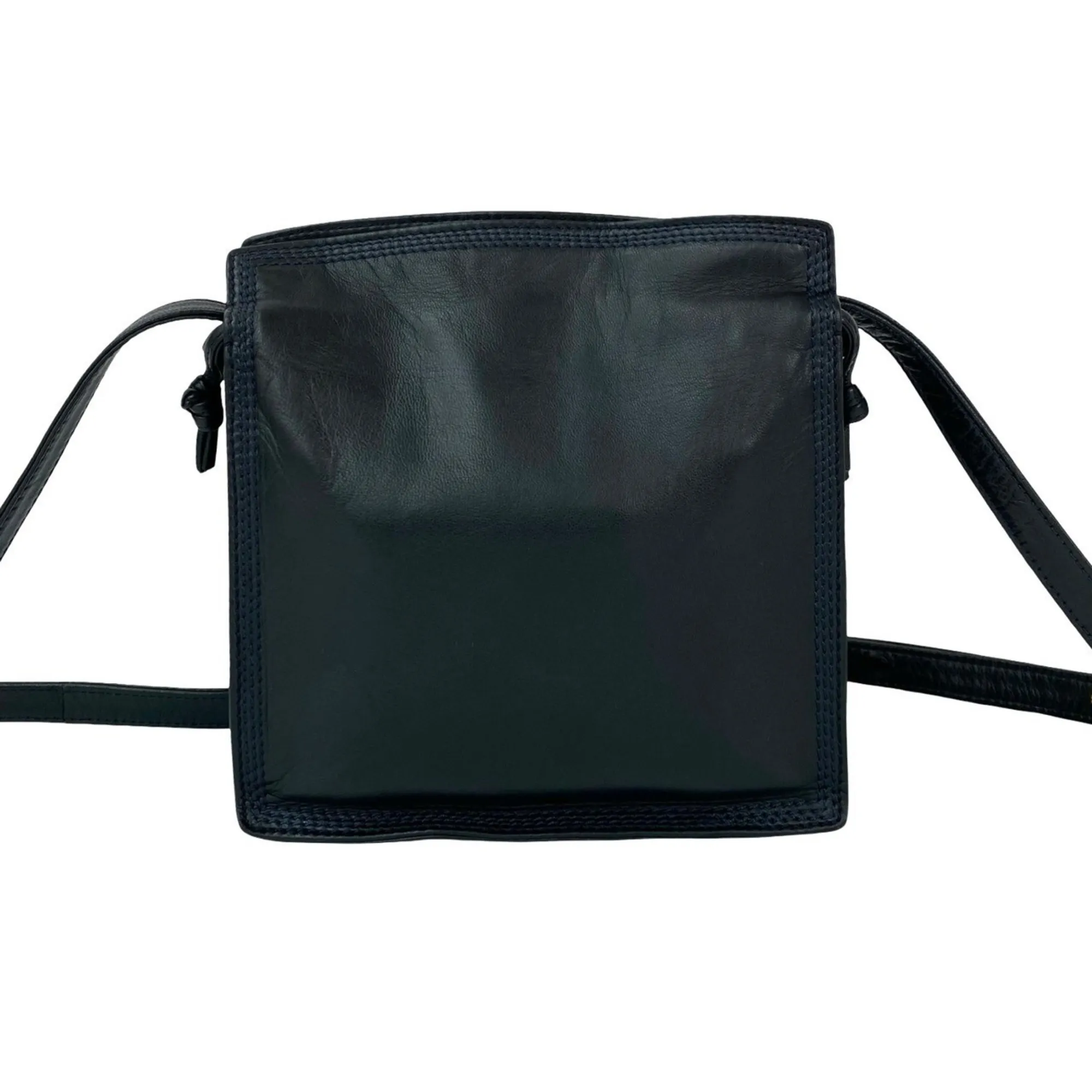 LOEWE Blue Leather Shoulder Bag