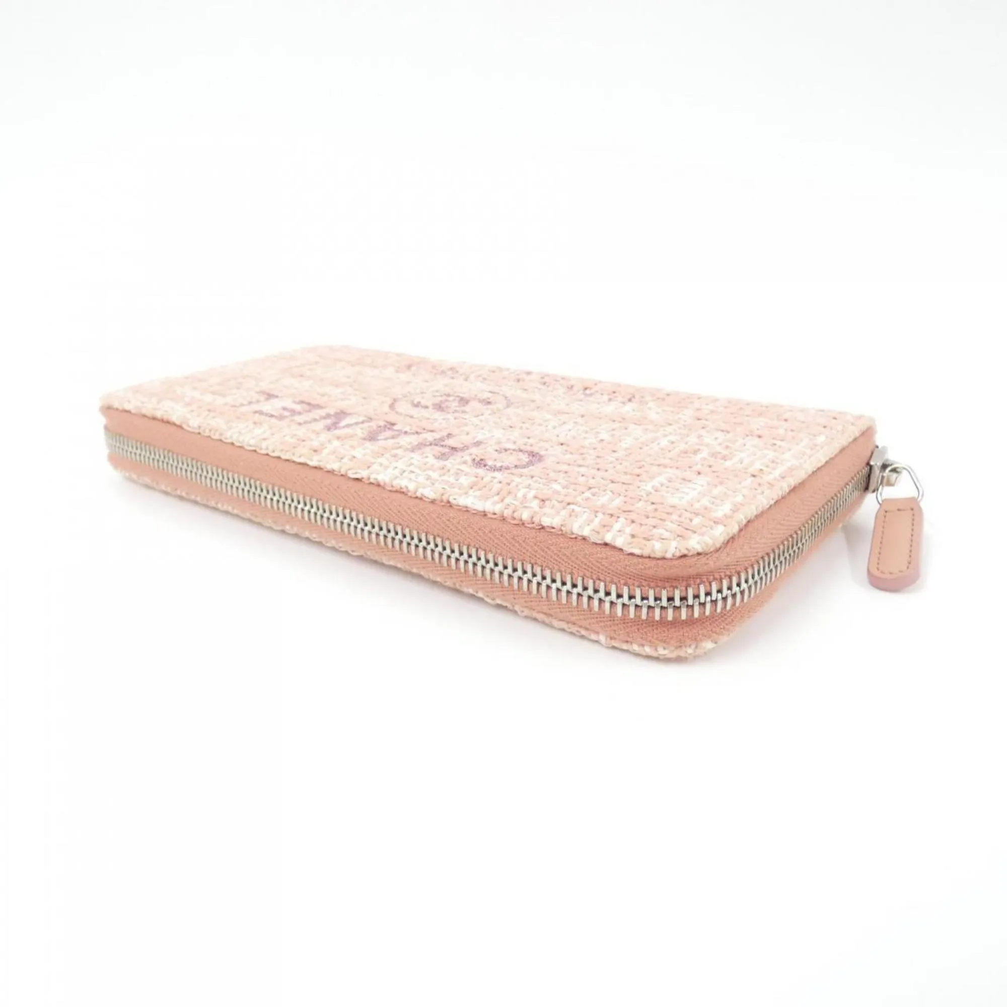 CHANEL Pink Deauville Wallet