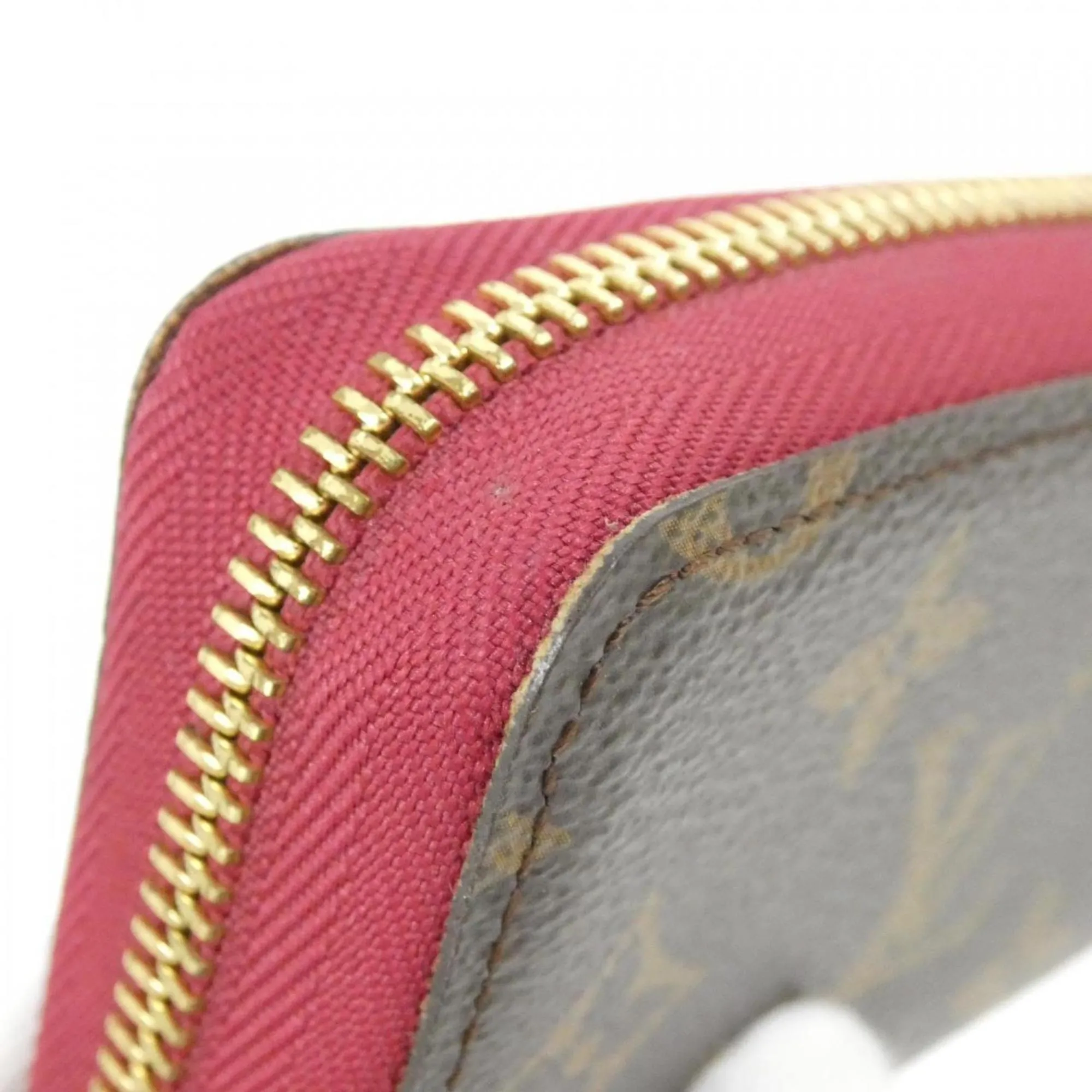 LOUIS VUITTON Brown Monogram Card Holder