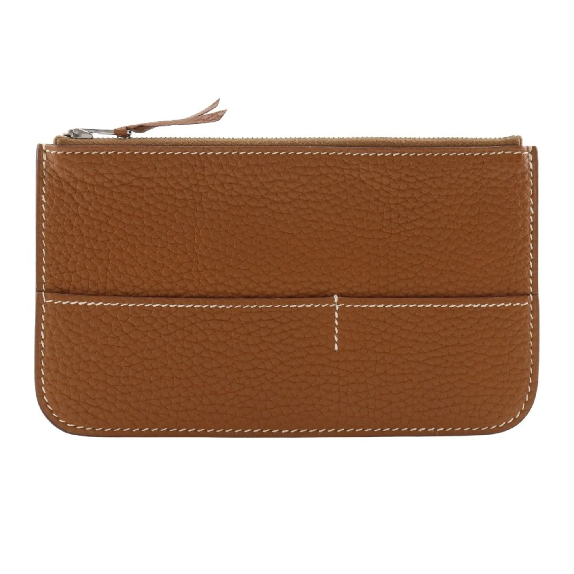 HERMES Brown Leather Wallet