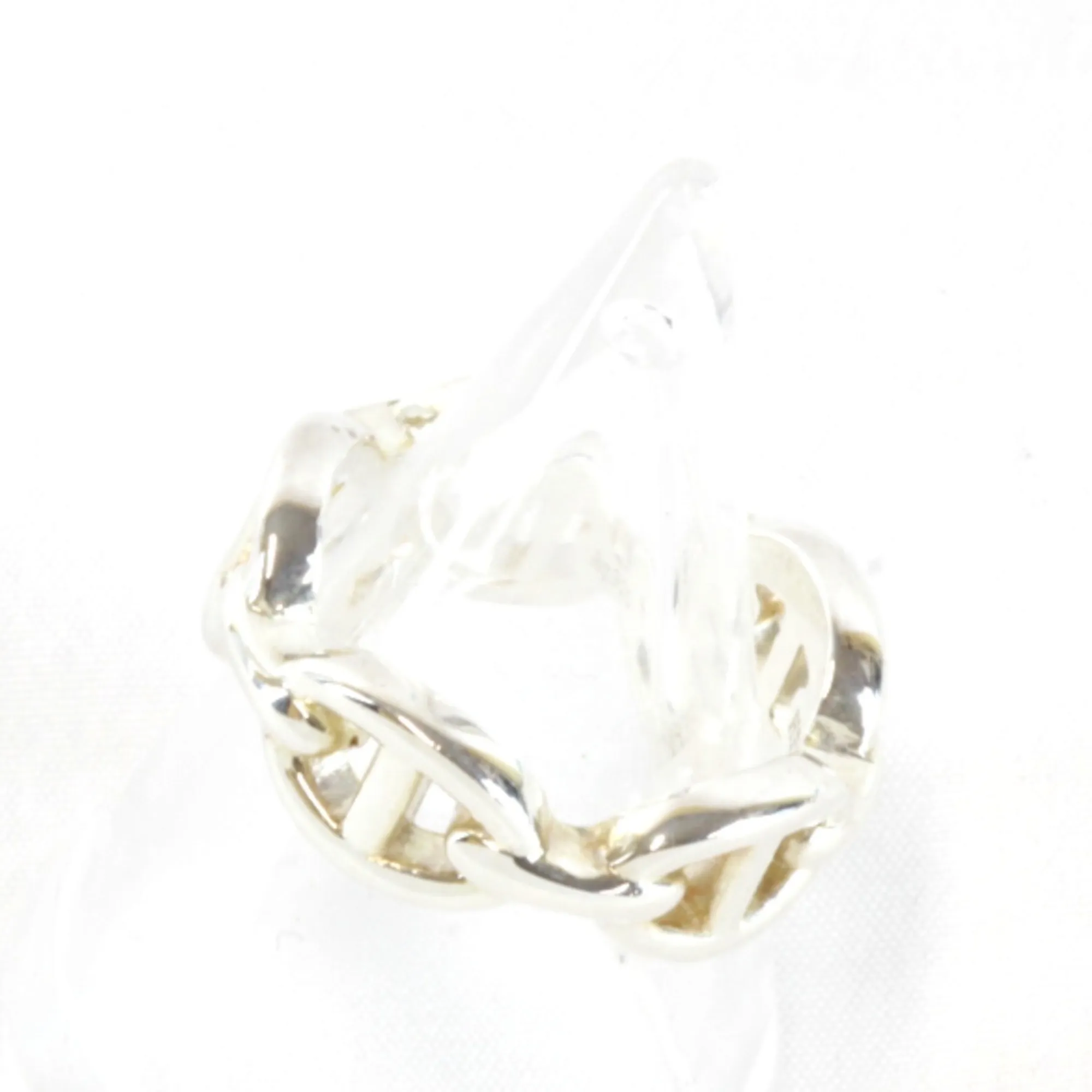 HERMES Silver Ring #51