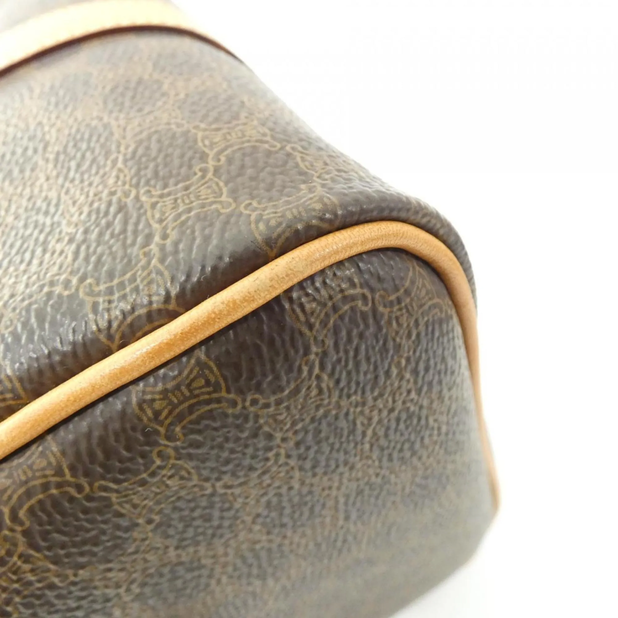 CELINE Brown Boston Bag