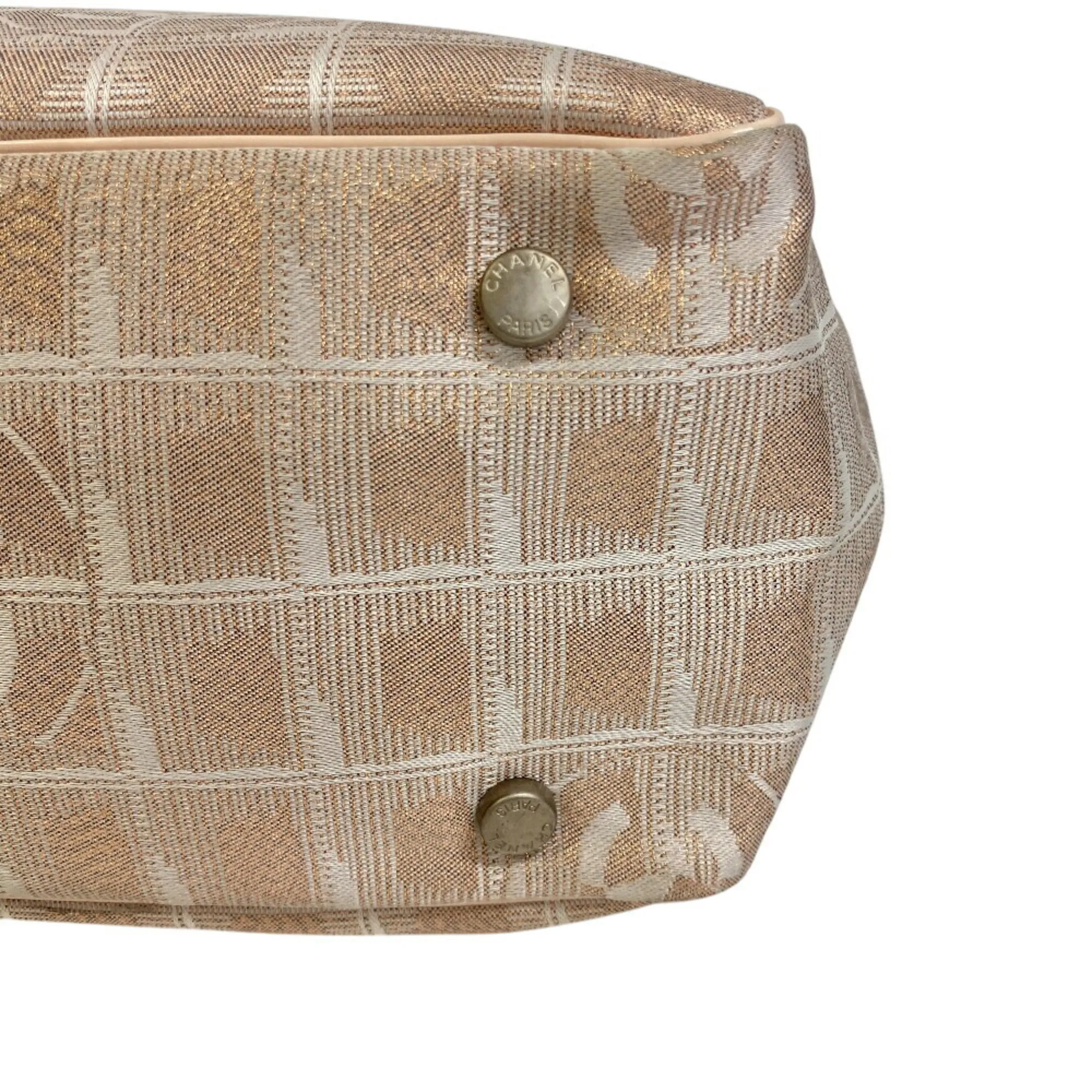 CHANEL Cream Tote Bag