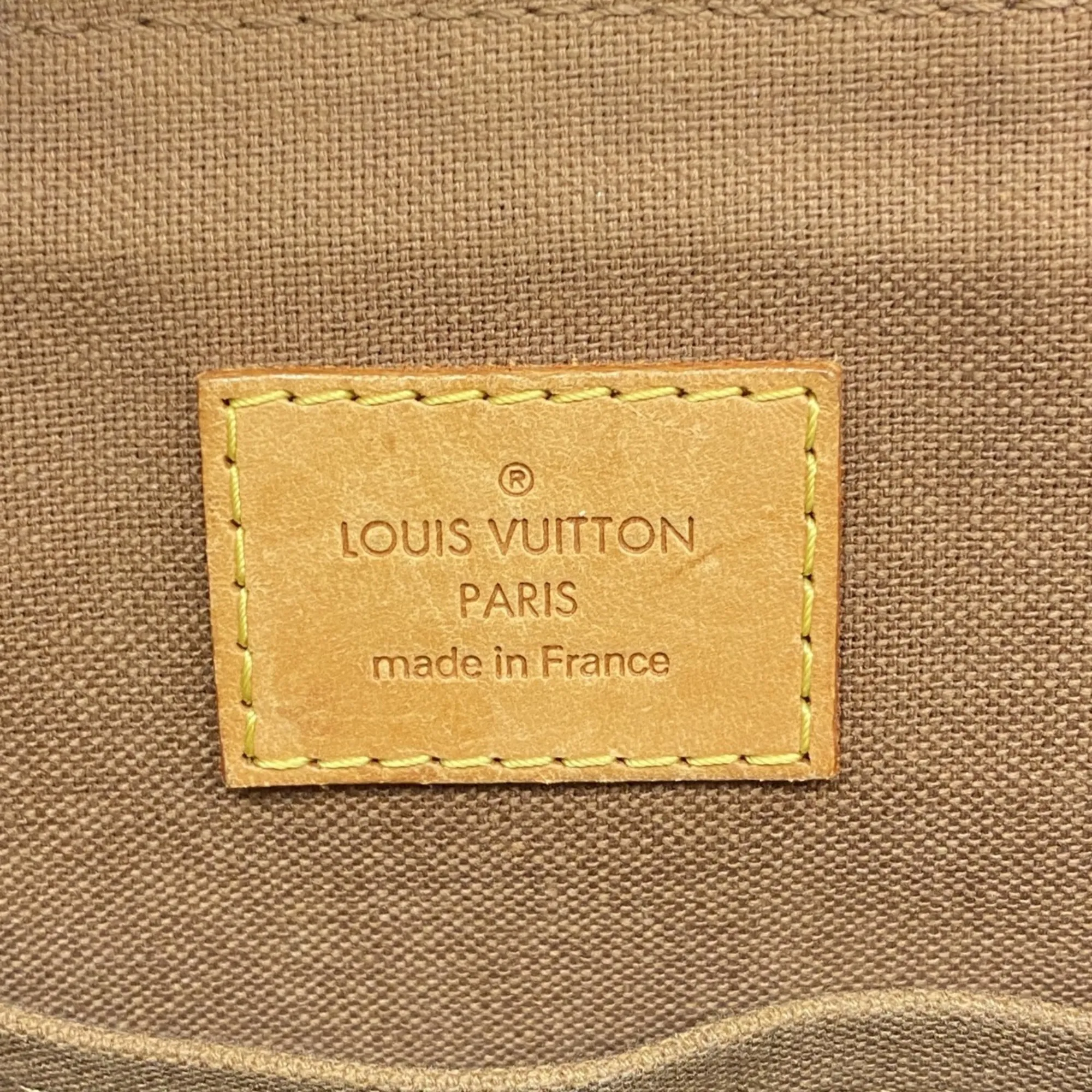 LOUIS VUITTON Brown Monogram Tote Bag