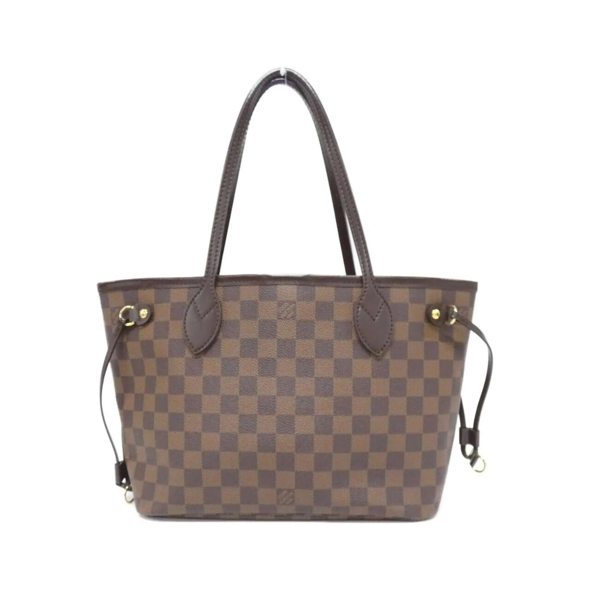 LOUIS VUITTON Brown Damier Neverfull PM Bag