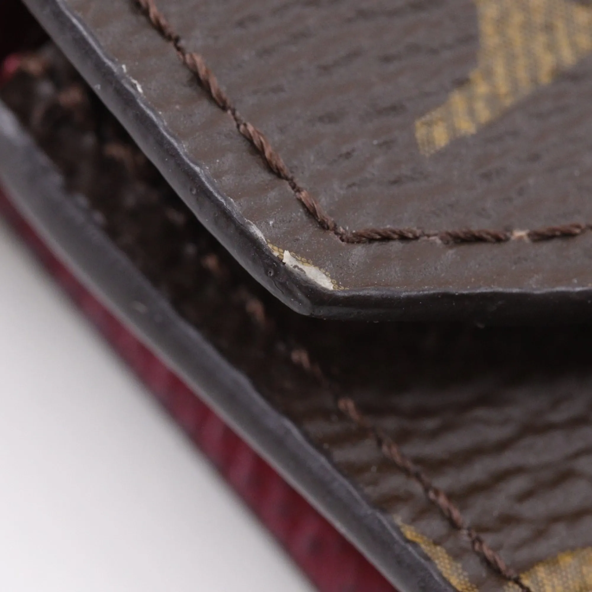 LOUIS VUITTON Brown Monogram Wallet