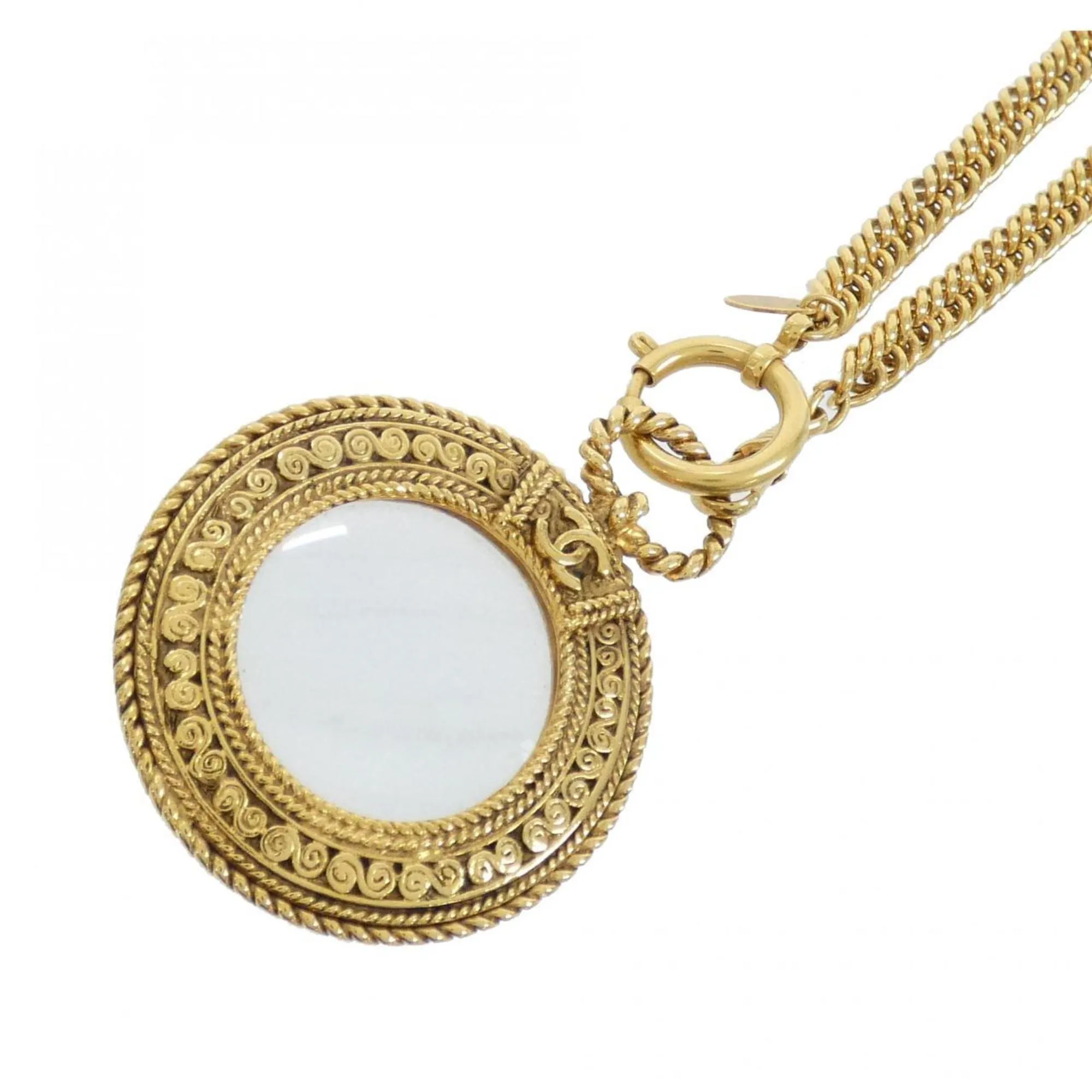 CHANEL Gold Necklace