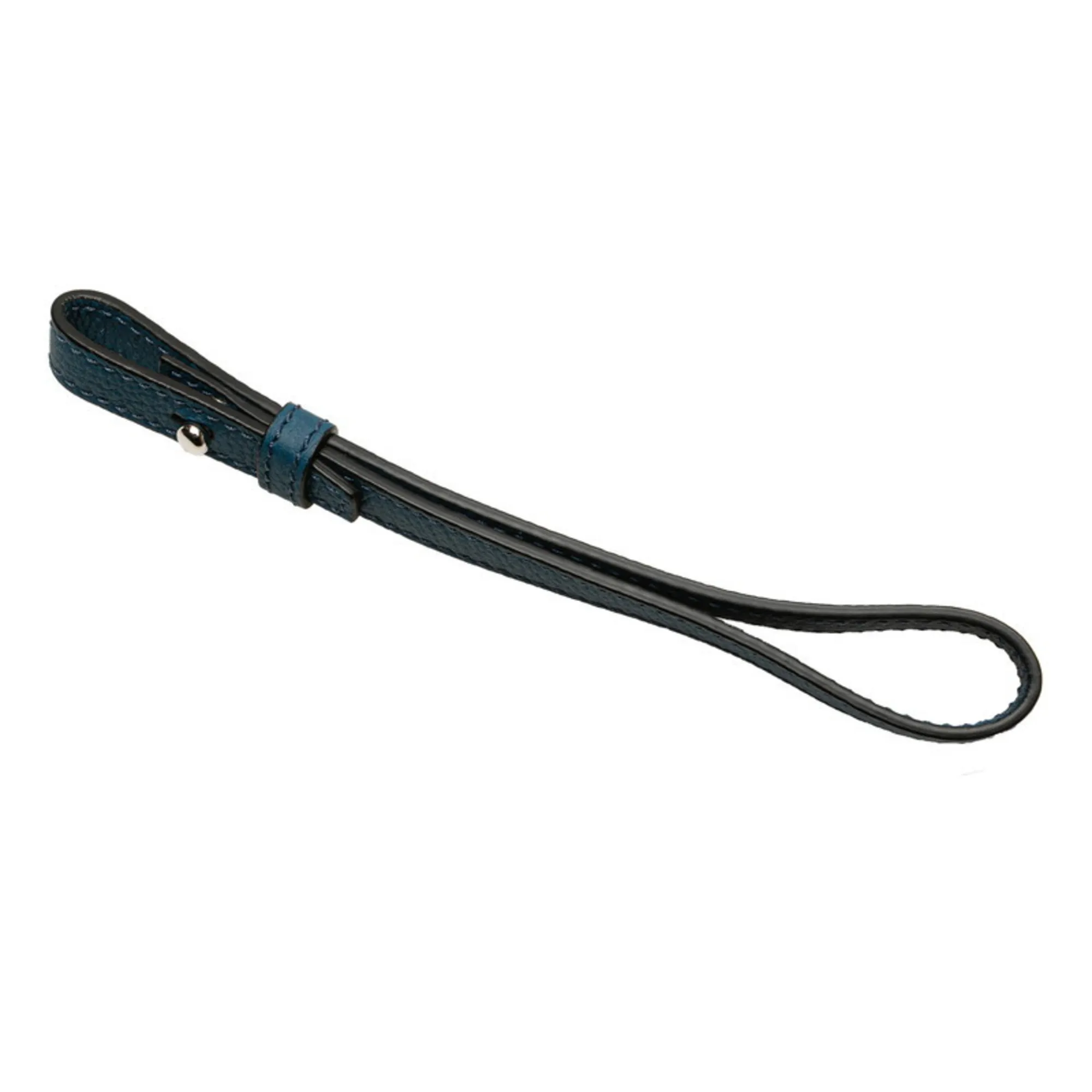 SALVATORE FERRAGAMO Blue Leather Shoulder Bag