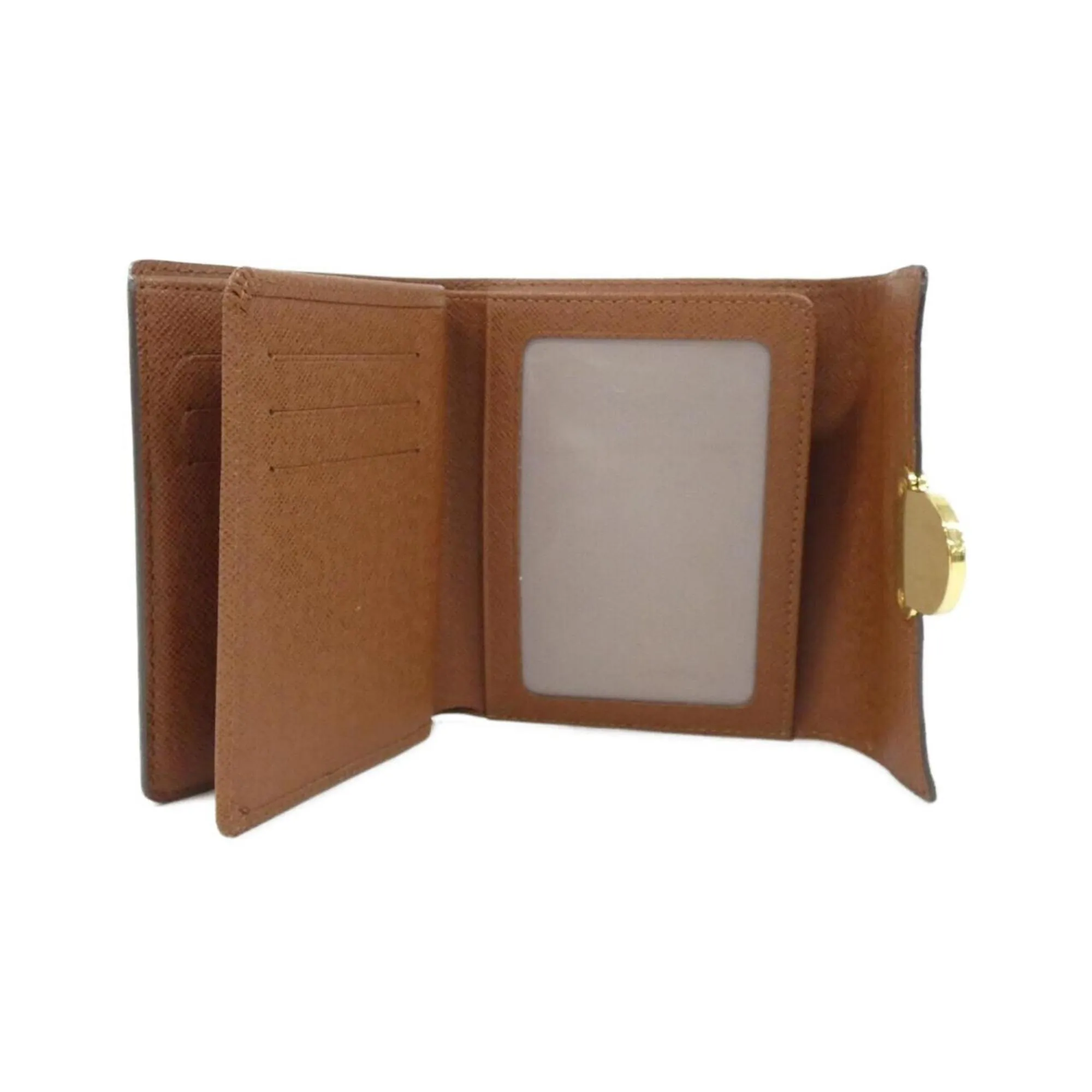 LOUIS VUITTON Brown Monogram Wallet
