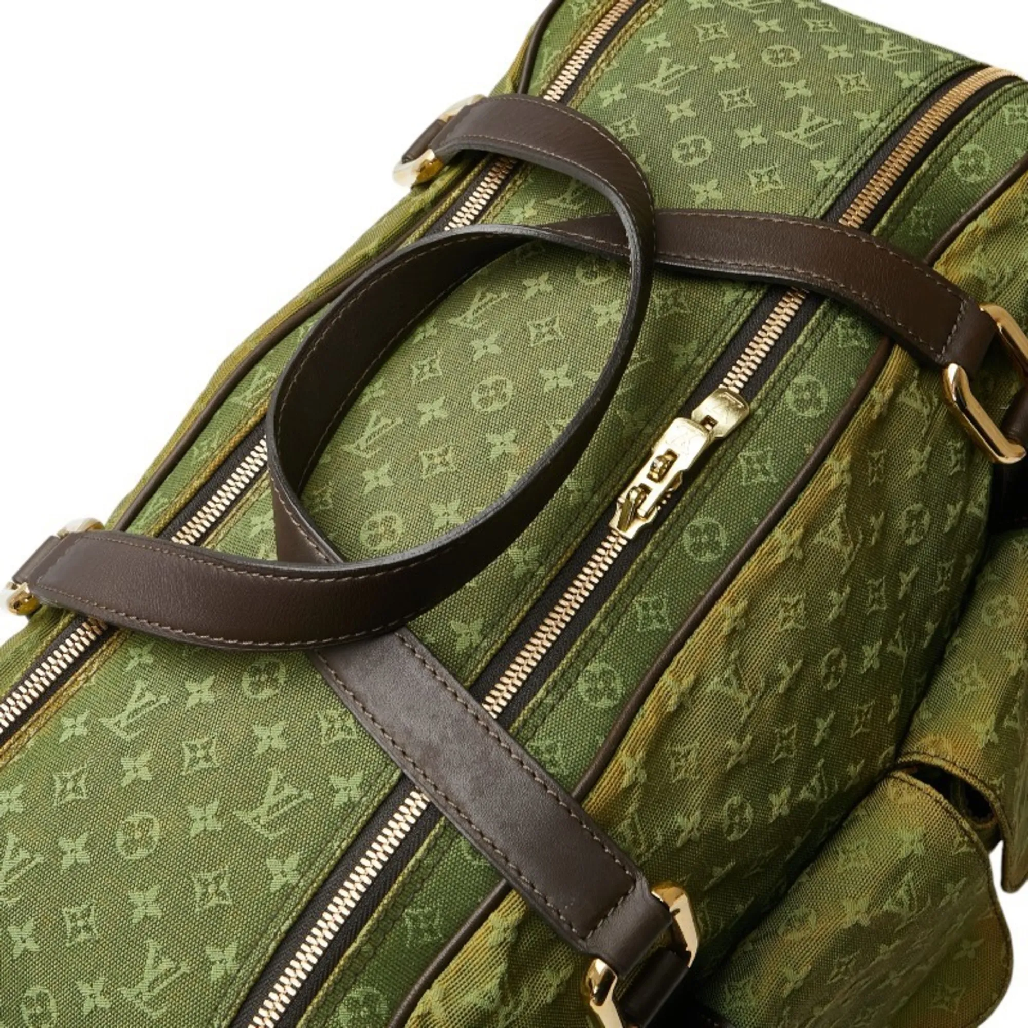 LOUIS VUITTON Brown Monogram Leather Shoulder Bag