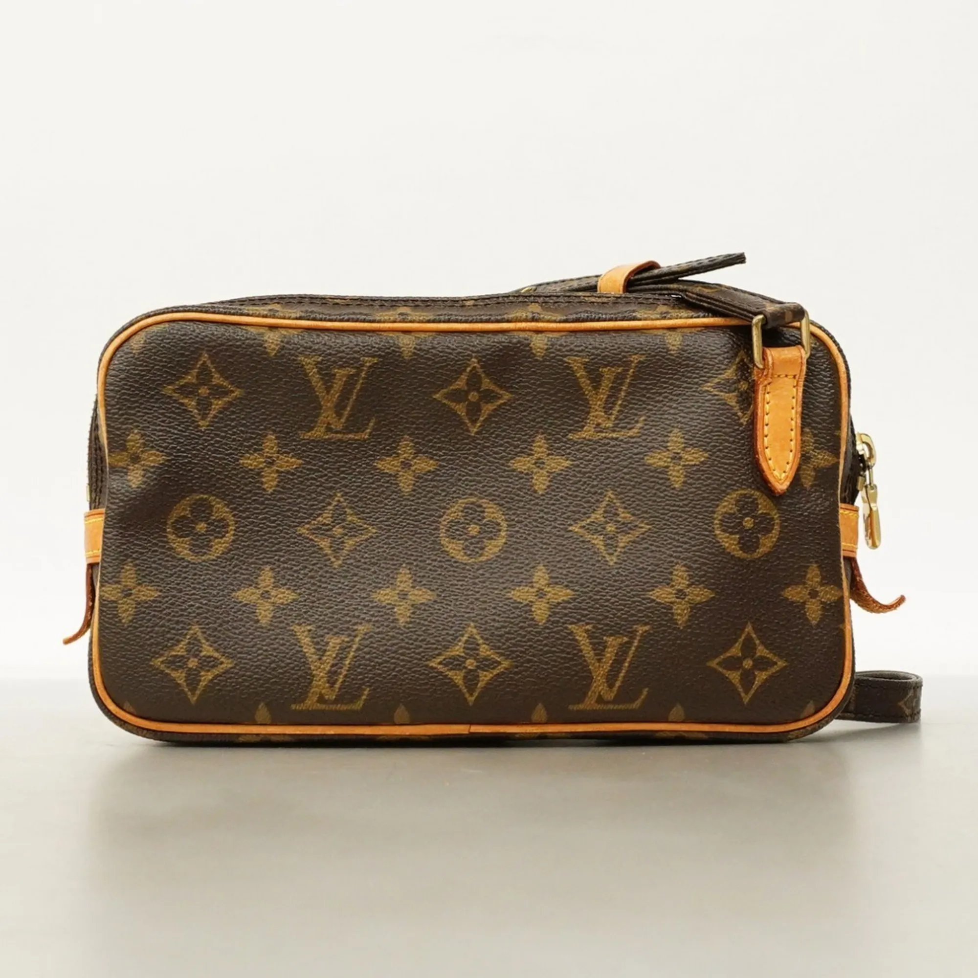LOUIS VUITTON Brown Monogram Shoulder Bag