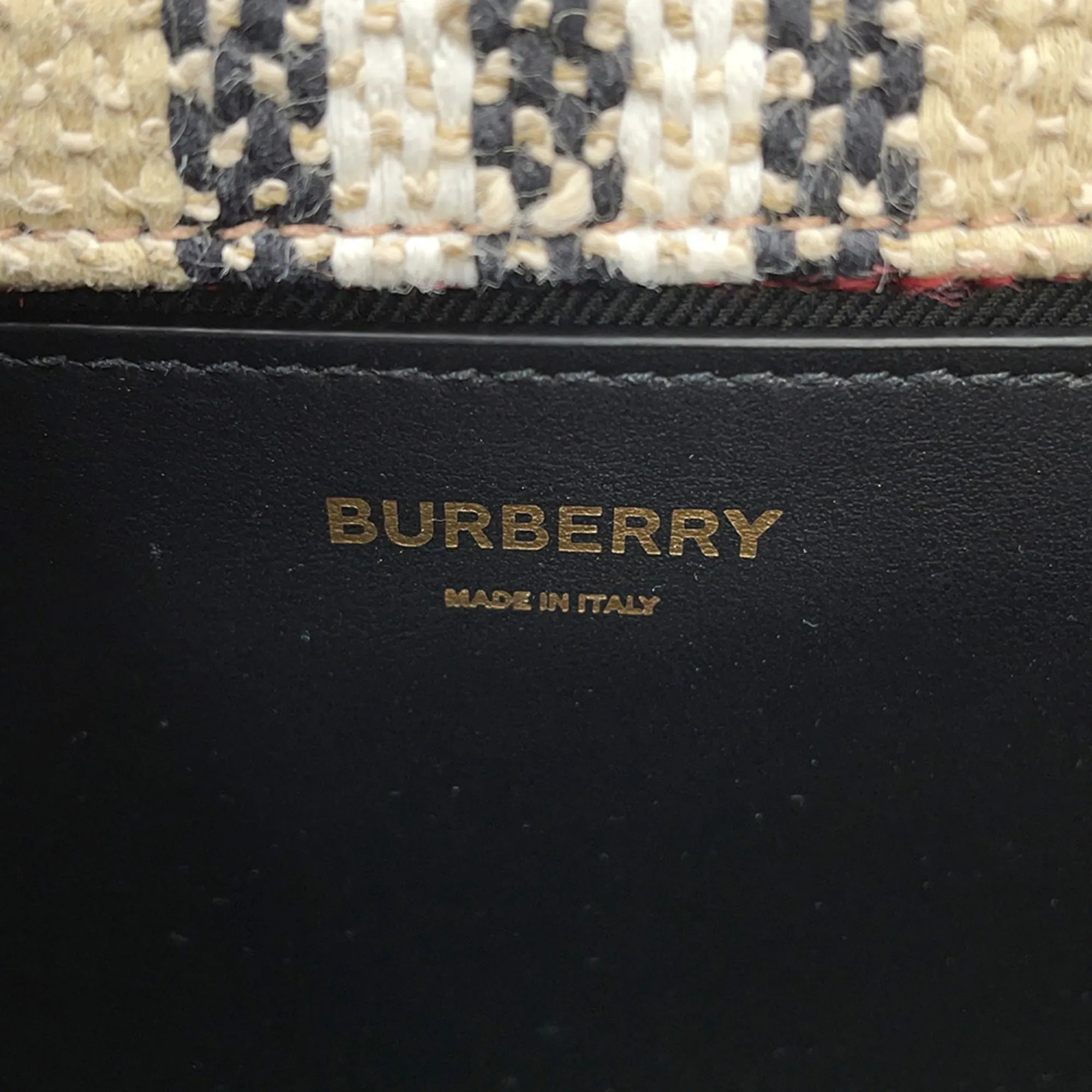 BURBERRY Cream Shoulder Bag
