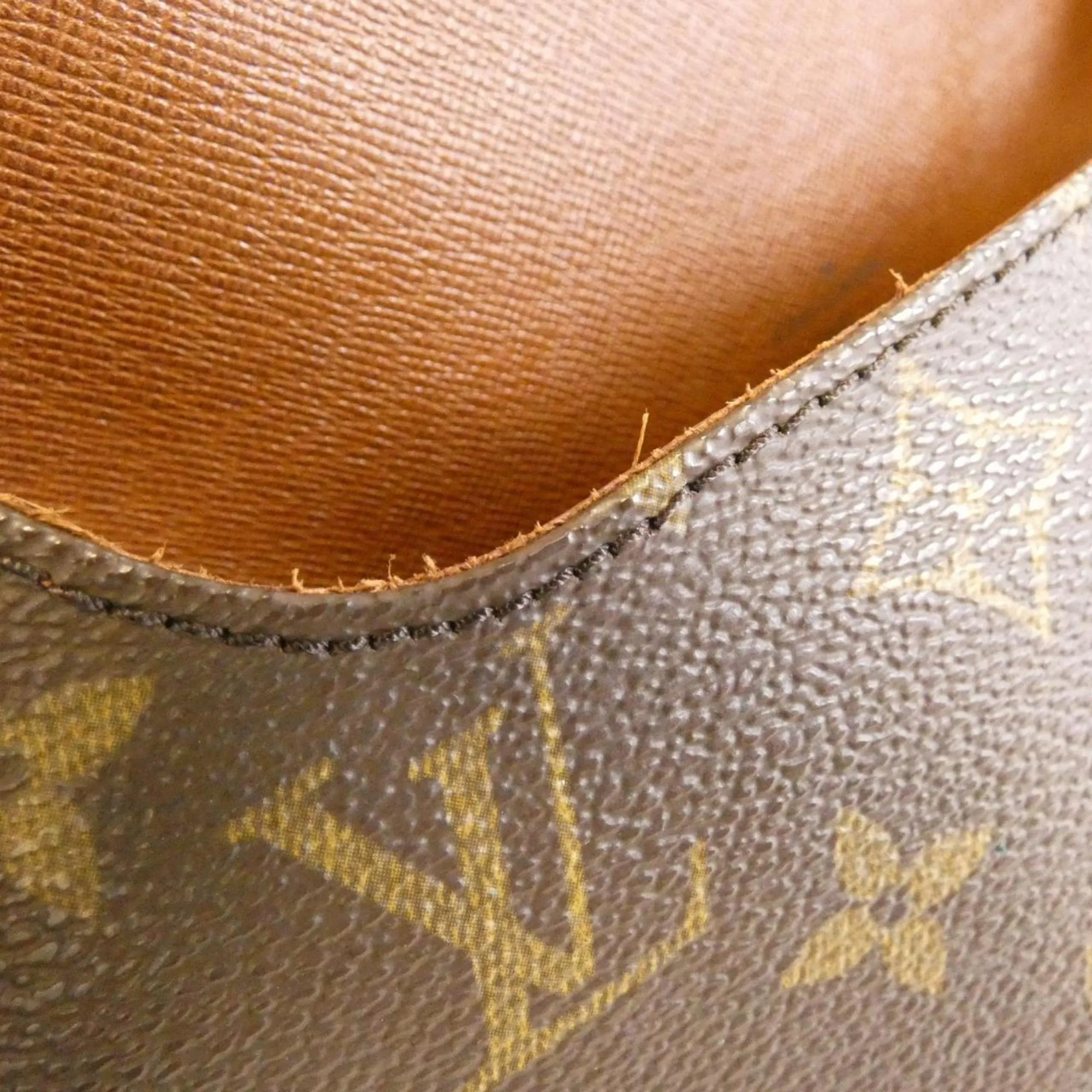 LOUIS VUITTON Brown Monogram Shoulder Bag