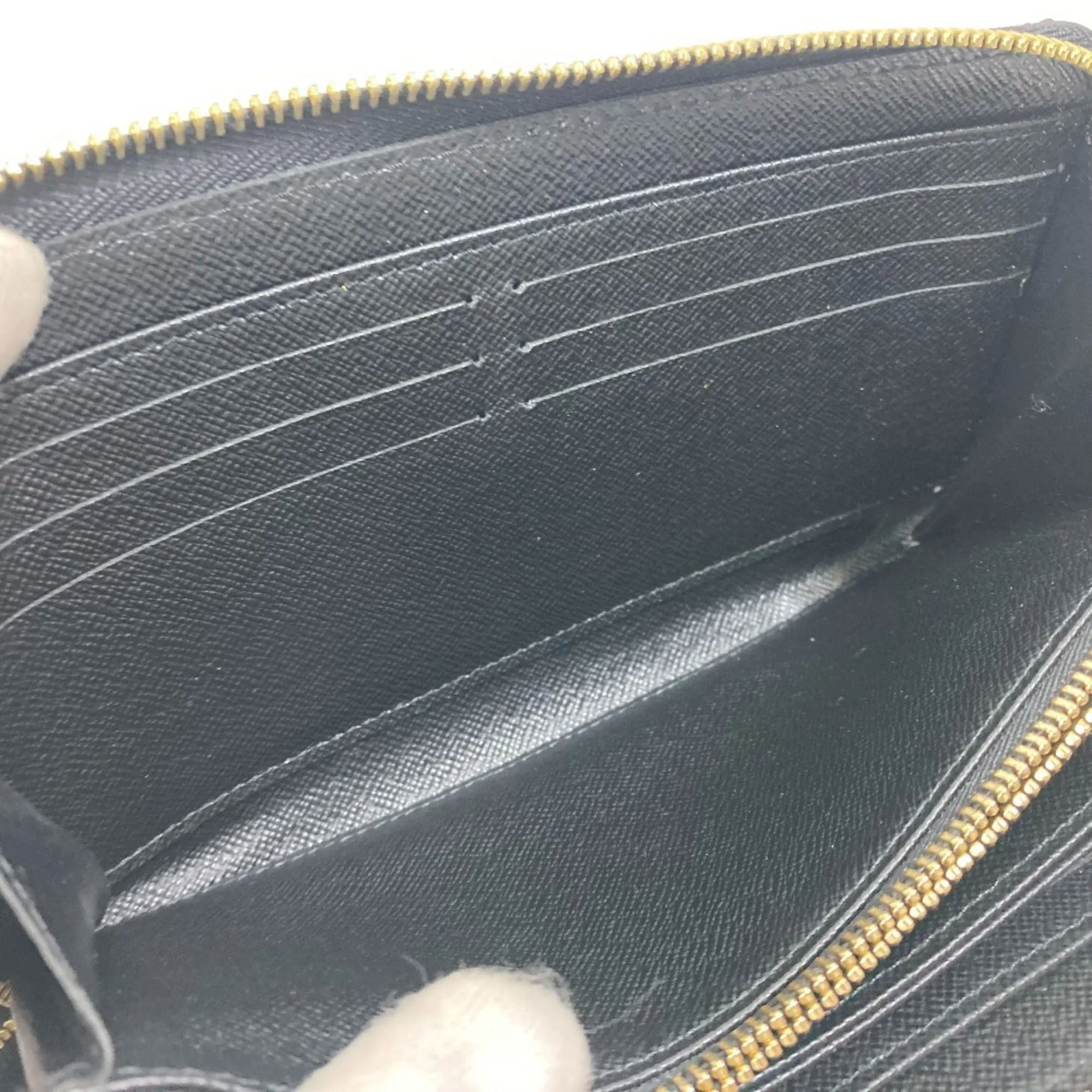 LOUIS VUITTON White Monogram Wallet