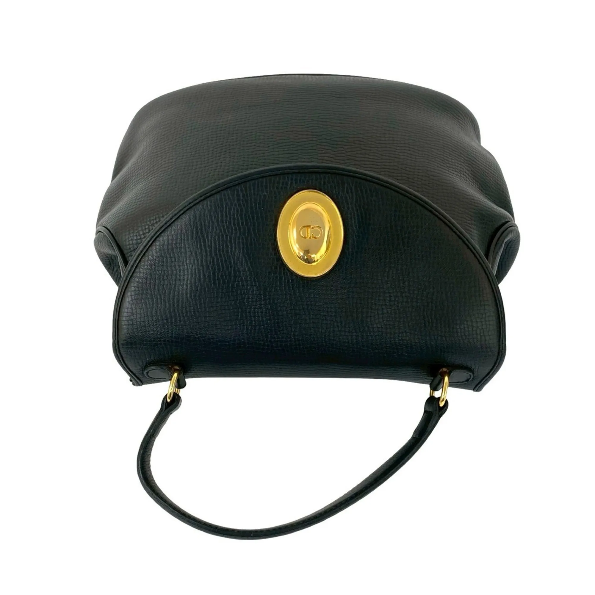 DIOR Black Leather Tote Bag