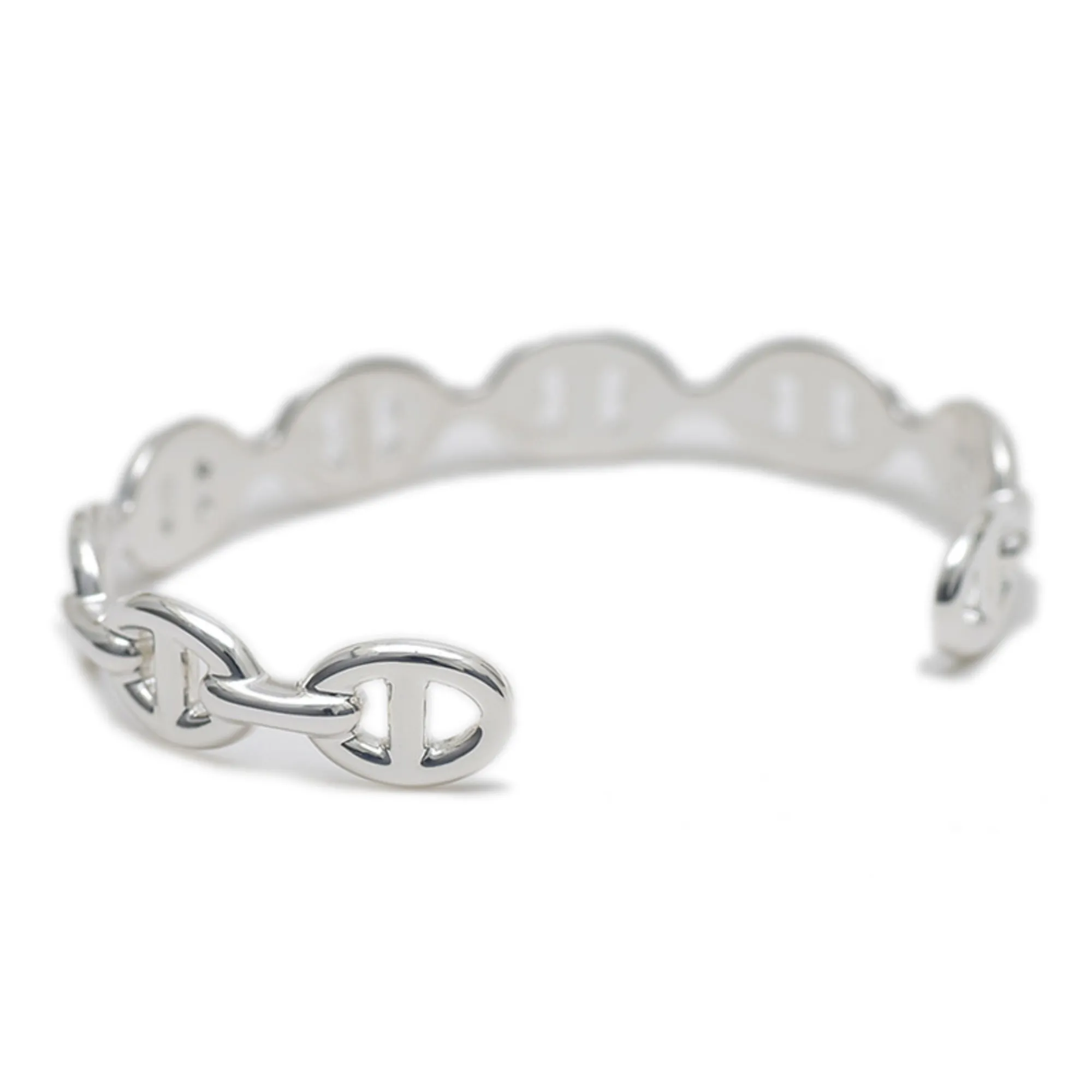 HERMES Silver Bracelet