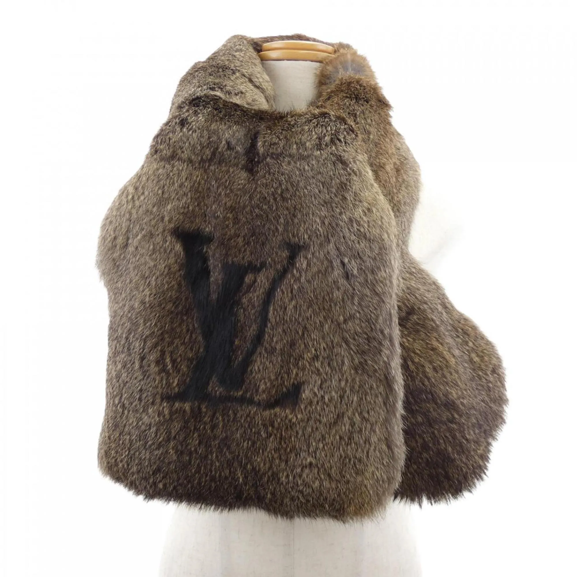 LOUIS VUITTON Brown Scarf