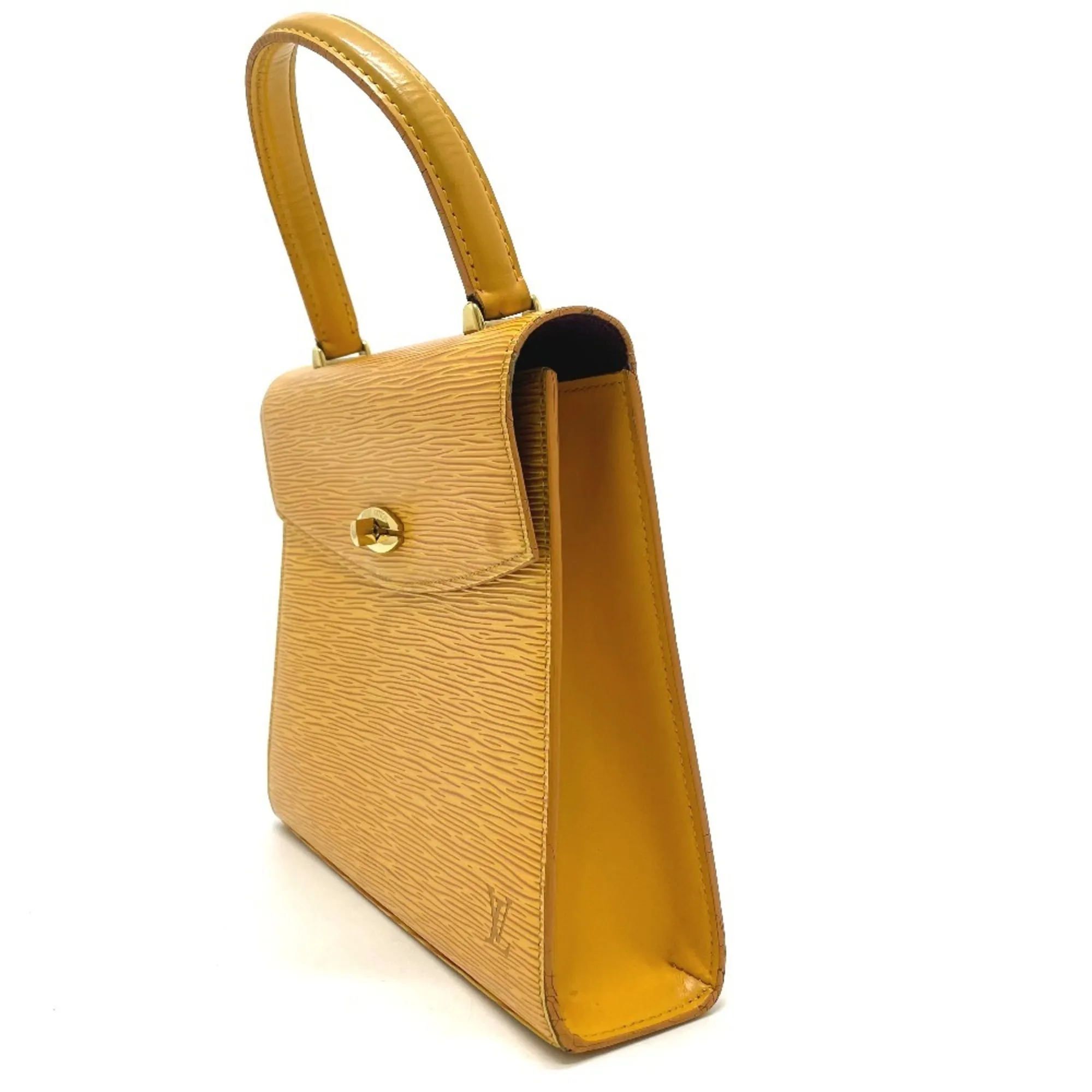 LOUIS VUITTON Yellow Leather Bag