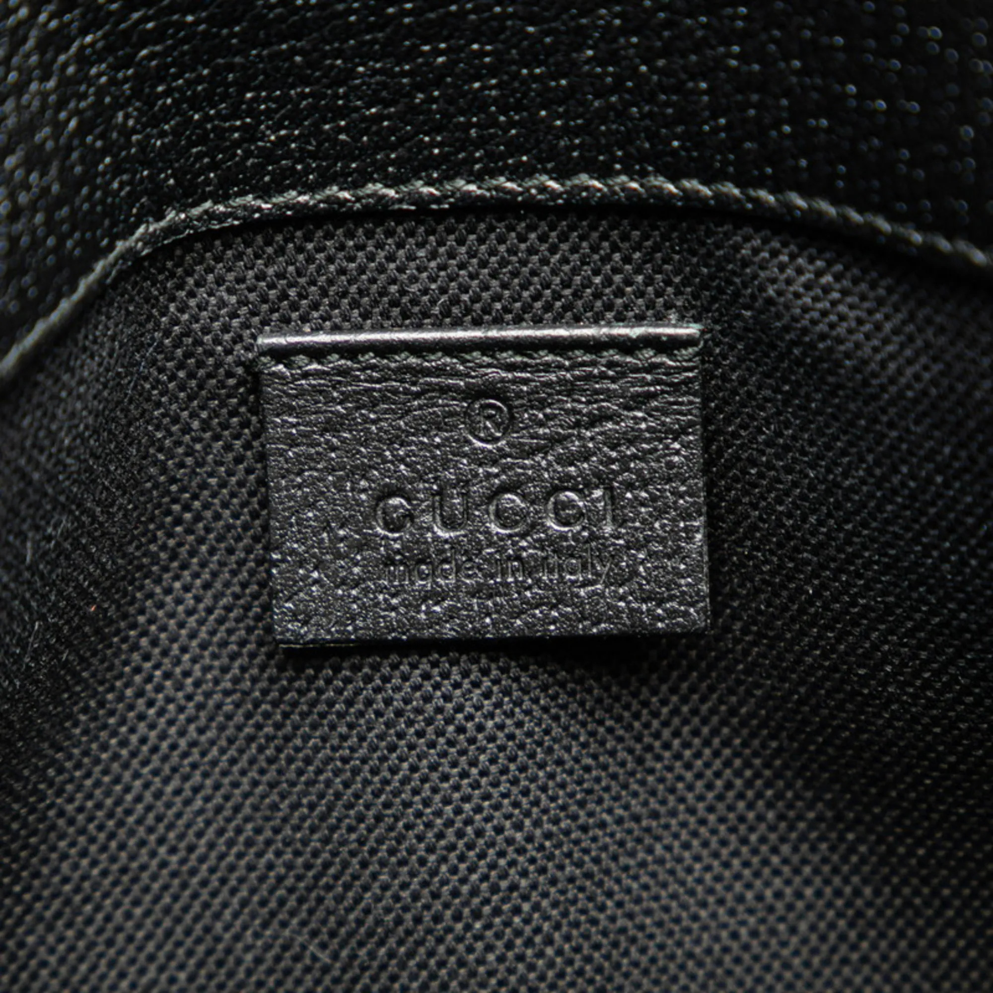 GUCCI Brown Leather Hobo Bag