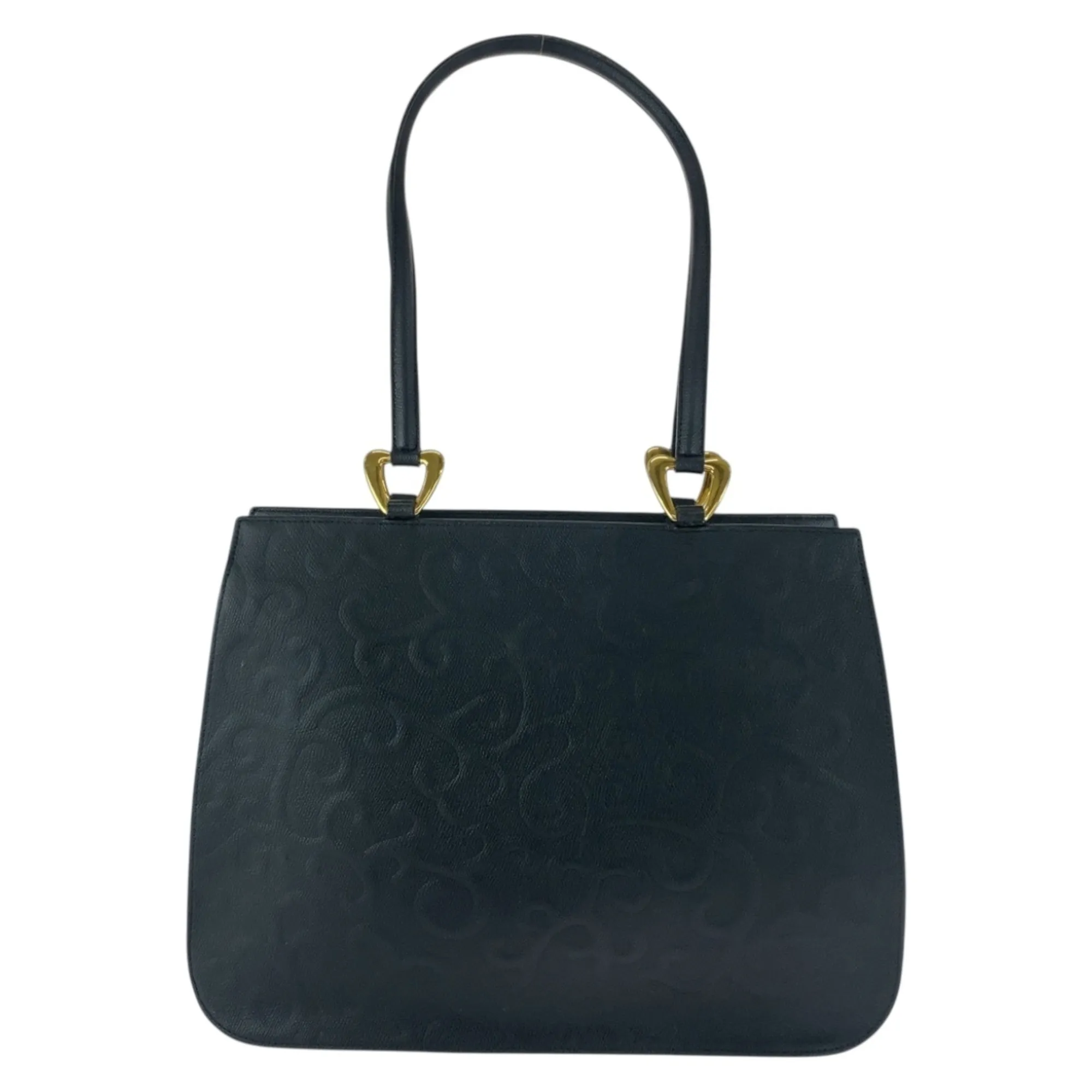 YVES SAINT LAURENT Black Leather Shoulder Bag