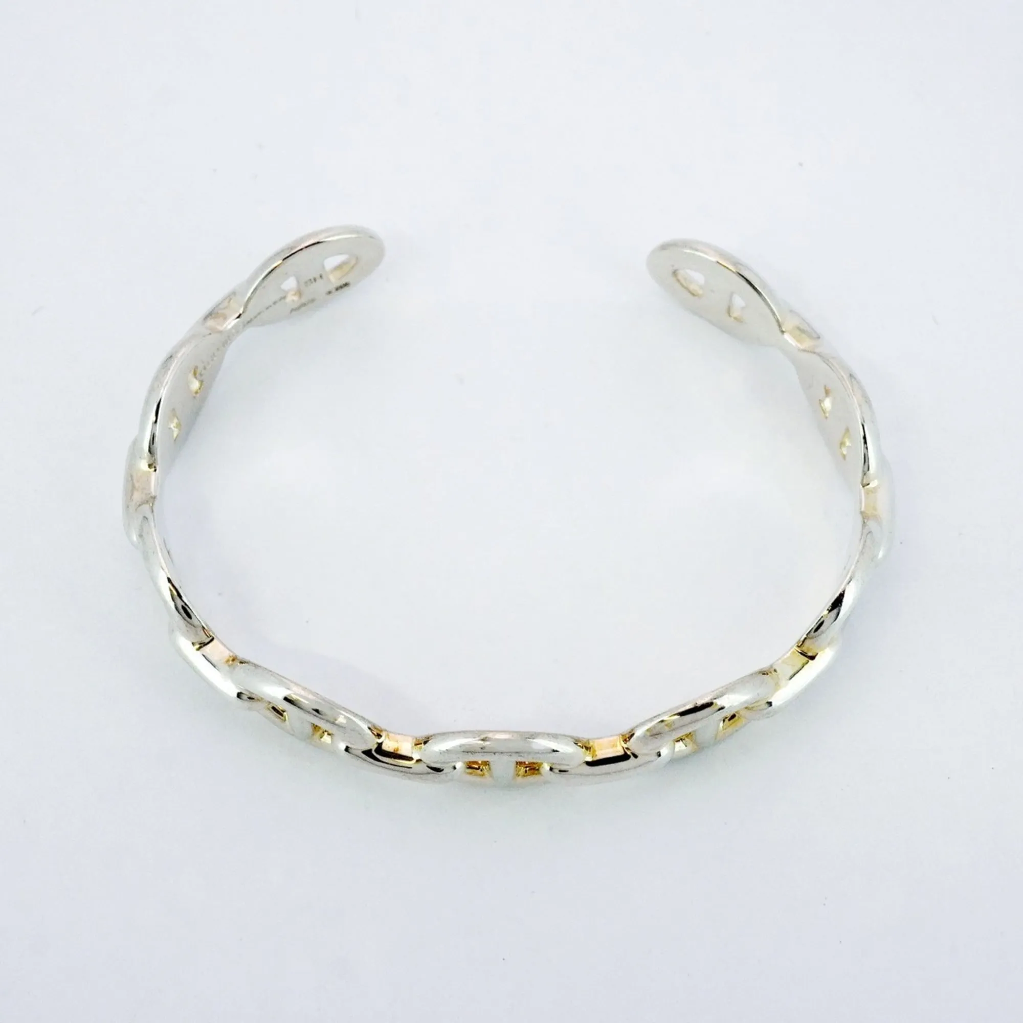 HERMES Silver Bracelet