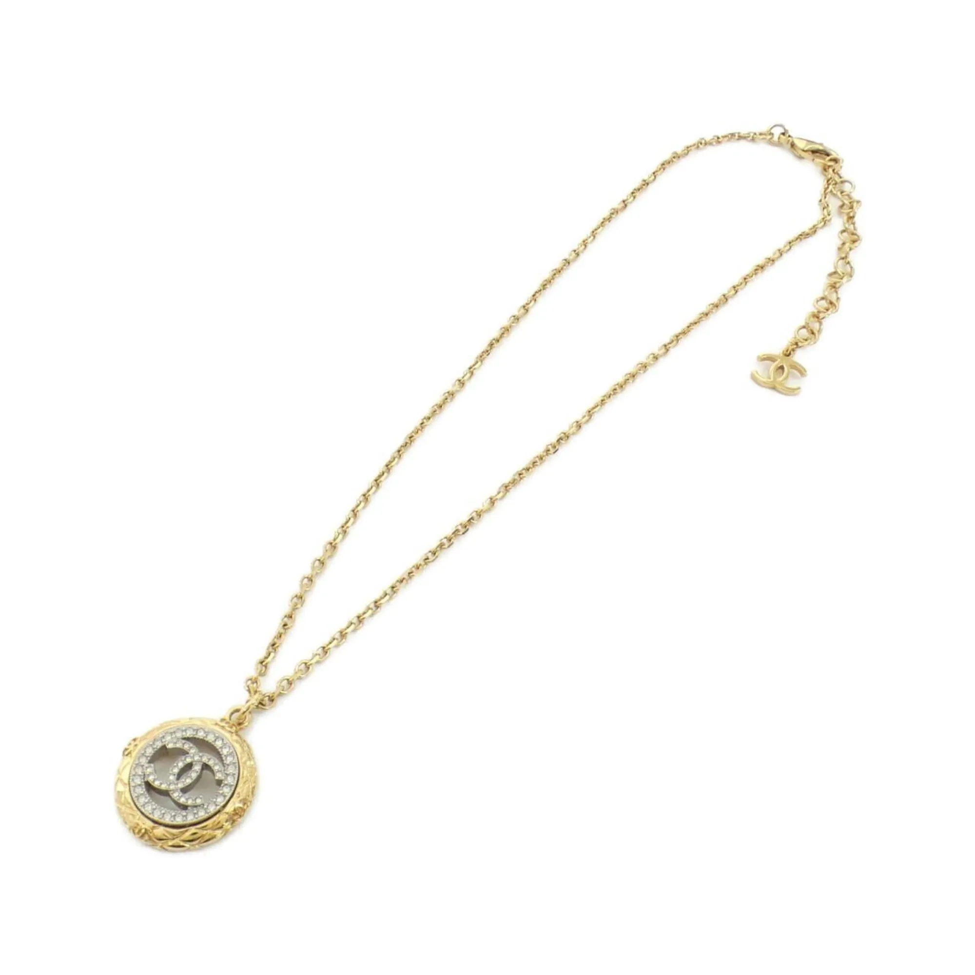 CHANEL Gold Necklace