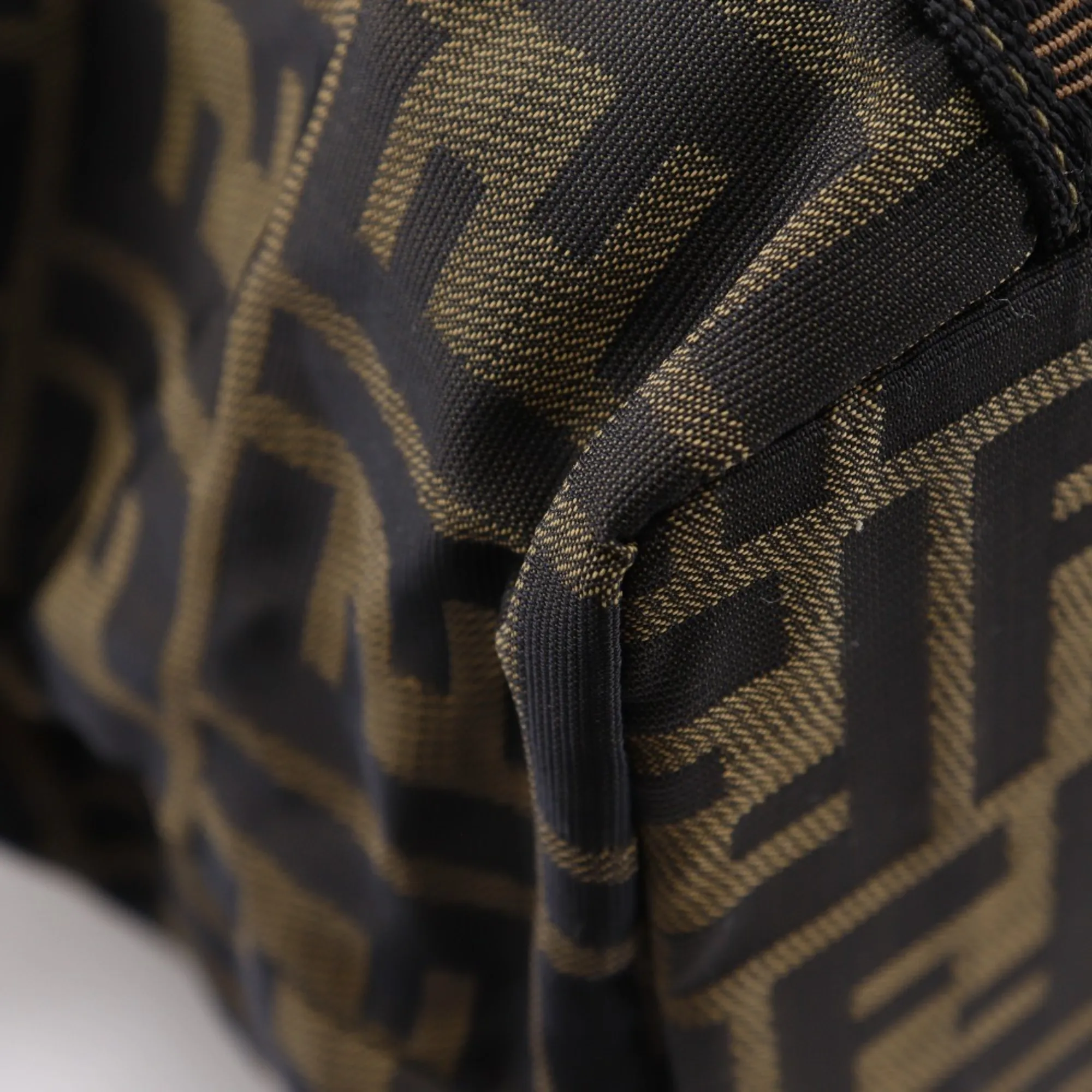 FENDI Brown Zucca Bag