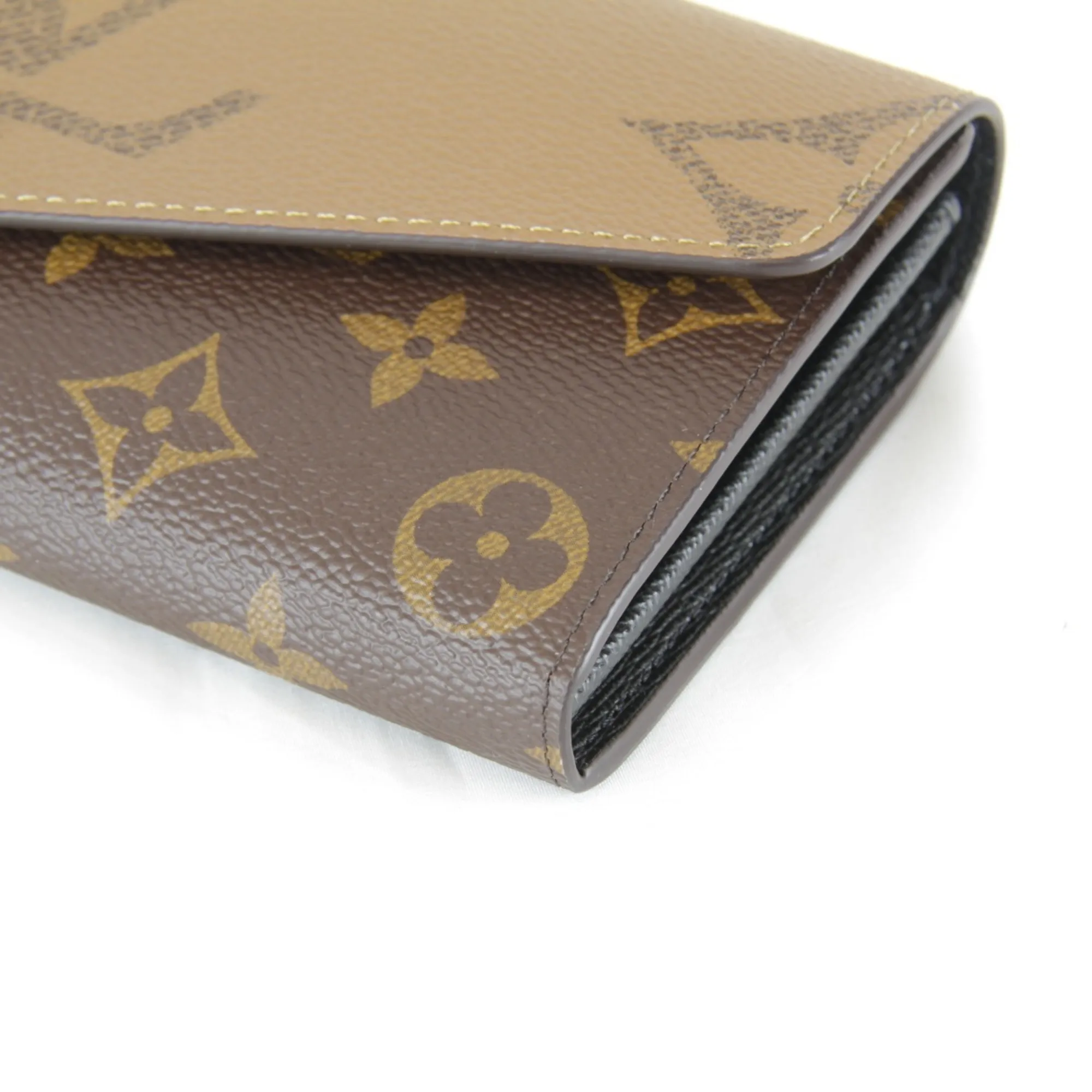 LOUIS VUITTON Brown Monogram Wallet