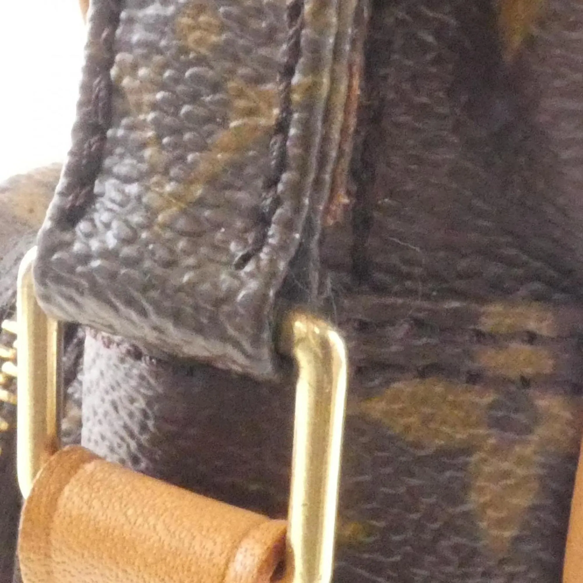 LOUIS VUITTON Brown Monogram Shoulder Bag