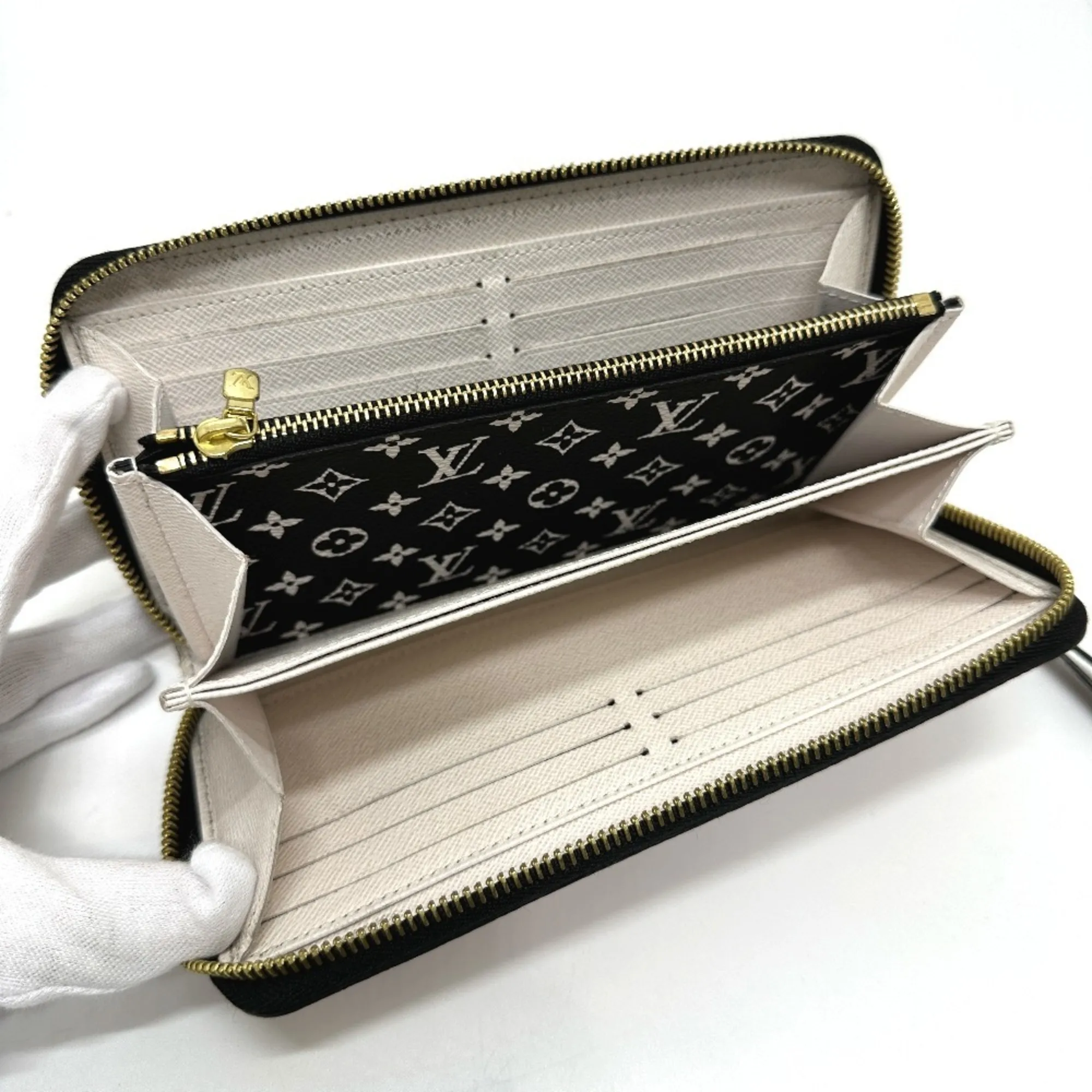 LOUIS VUITTON Brown Monogram Wallet