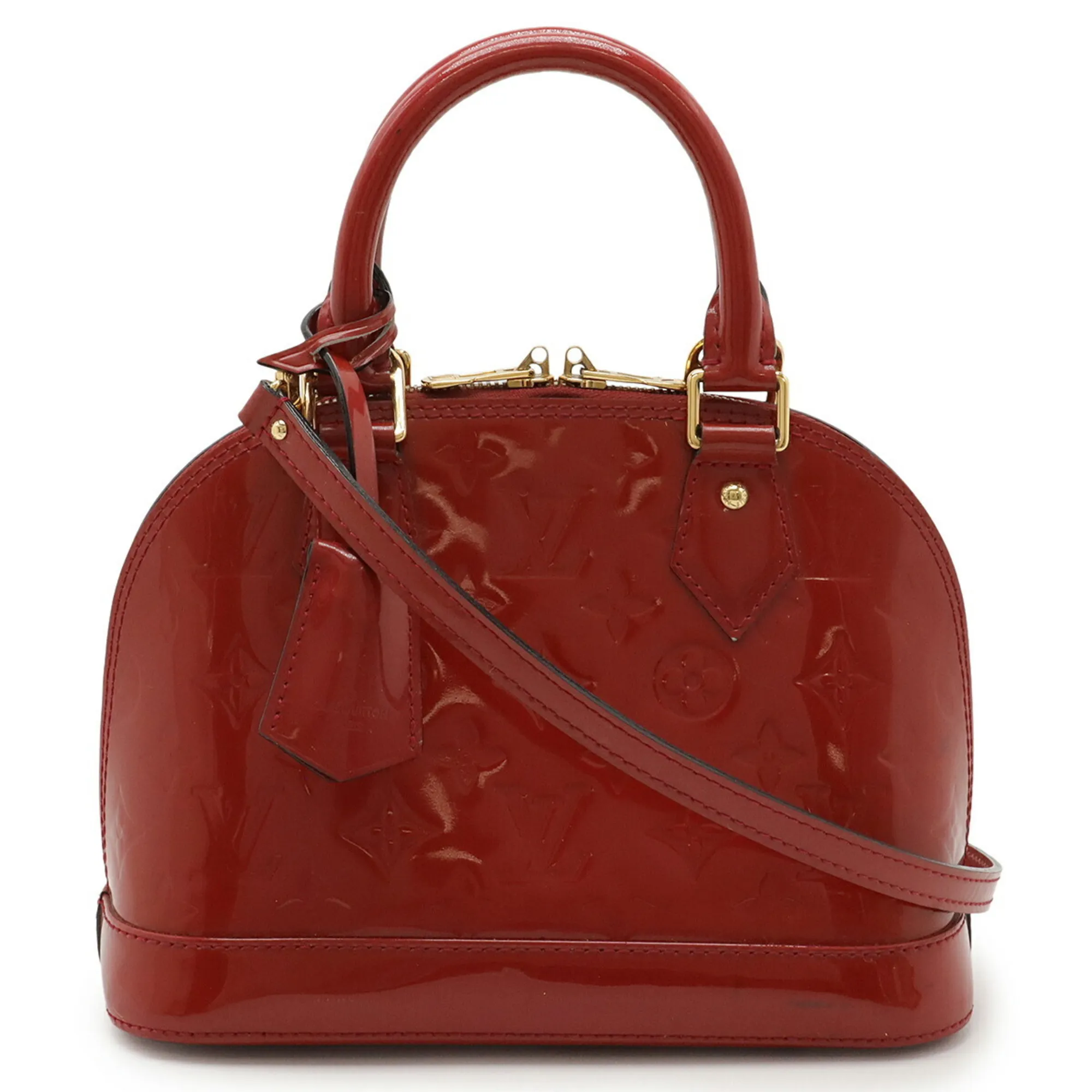 LOUIS VUITTON Brown Monogram Alma Shoulder Bag