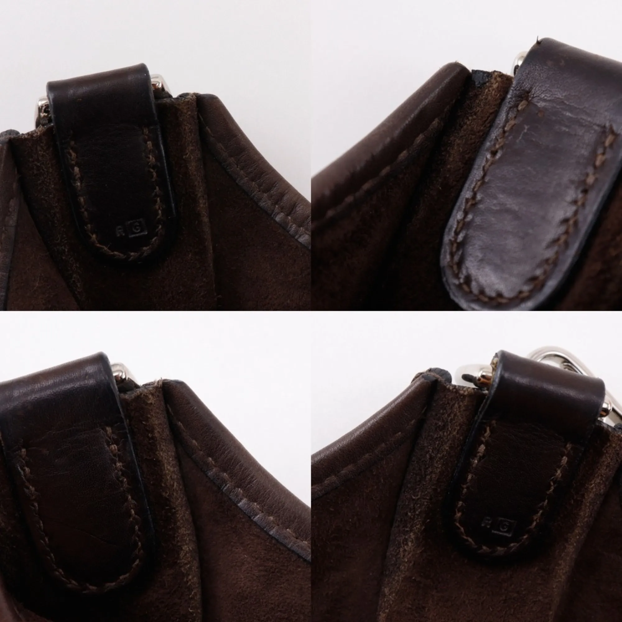 HERMES Brown Shoulder Bag