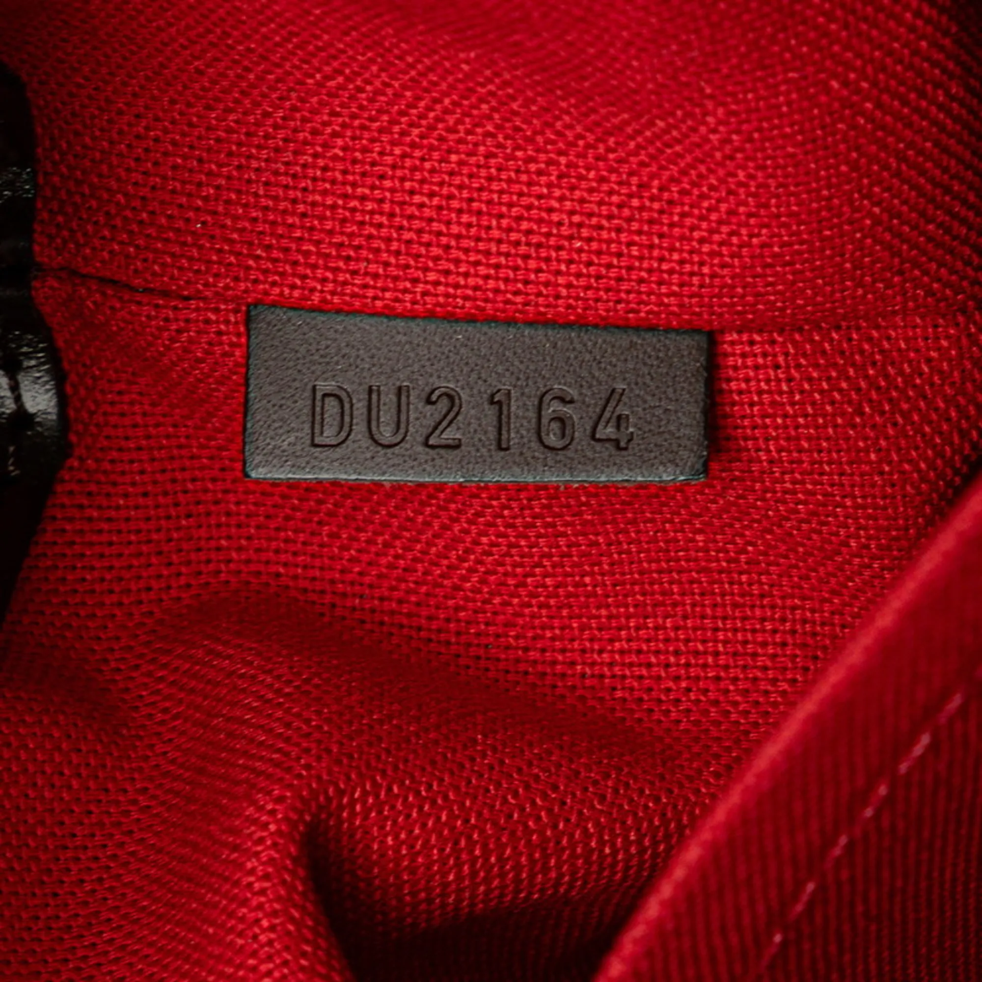 LOUIS VUITTON Brown Damier Leather Bag