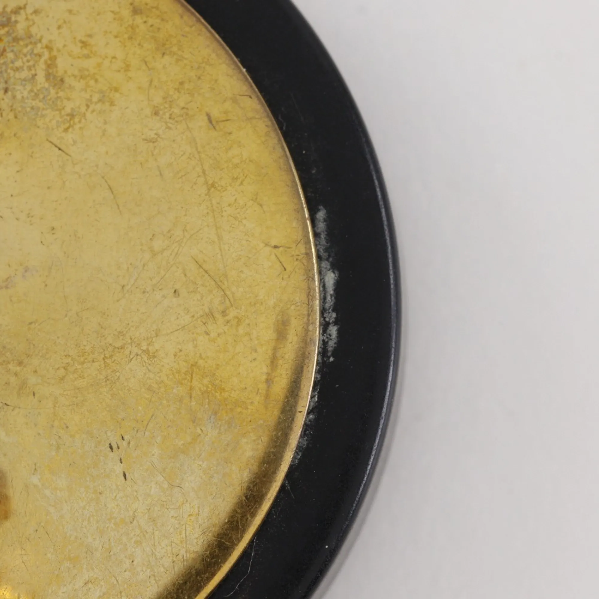 CHANEL Black Logo Earrings