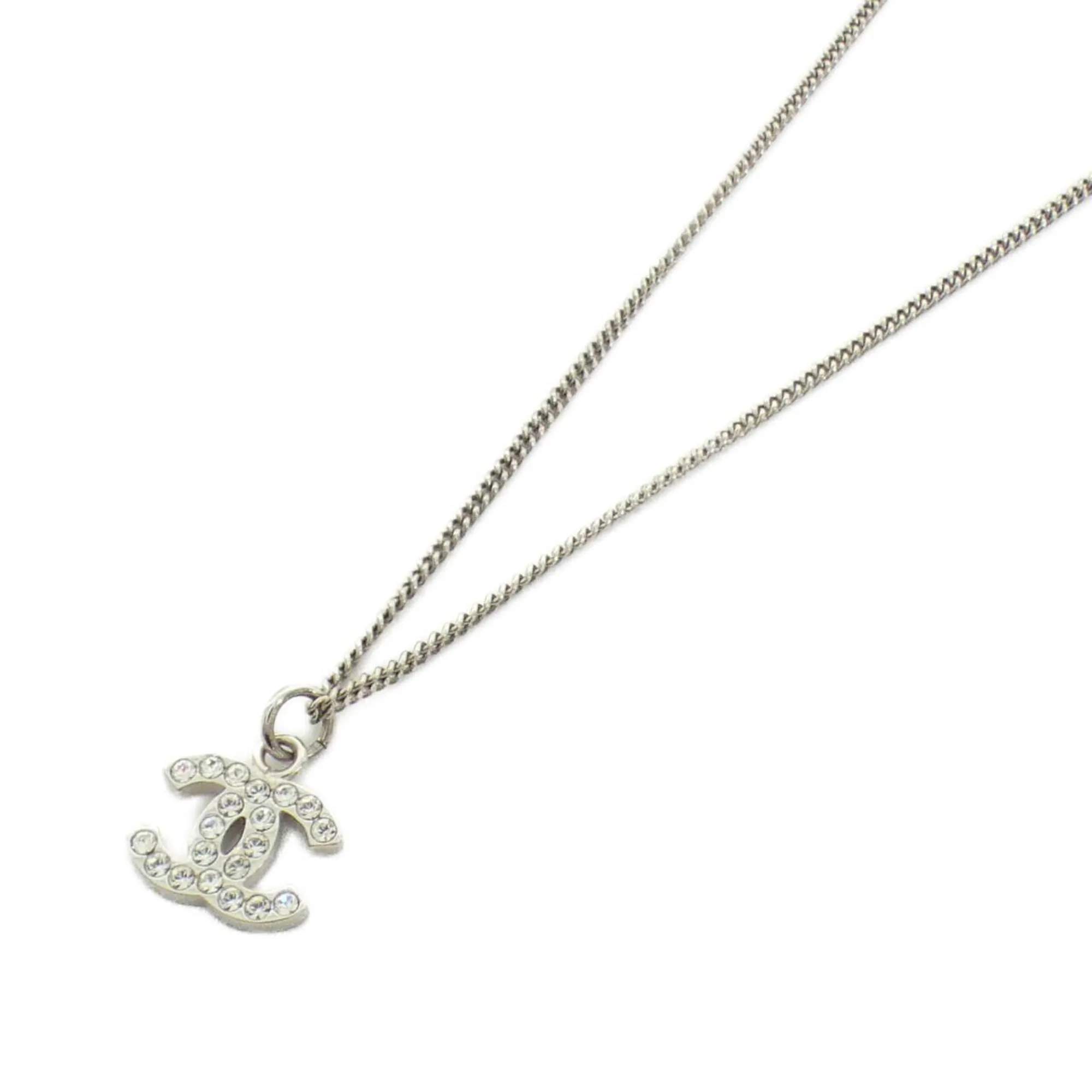 CHANEL Silver Necklace