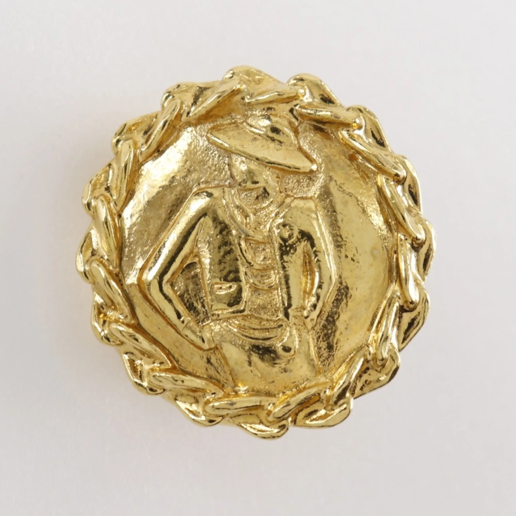 CHANEL Gold Earrings