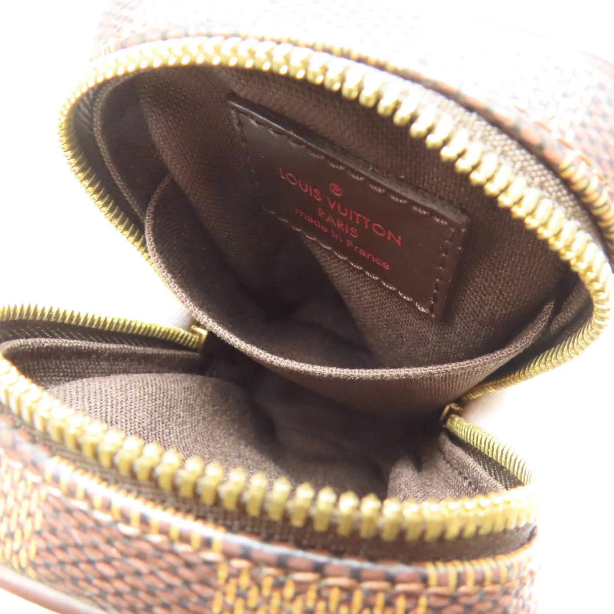 LOUIS VUITTON Brown Damier Pouch