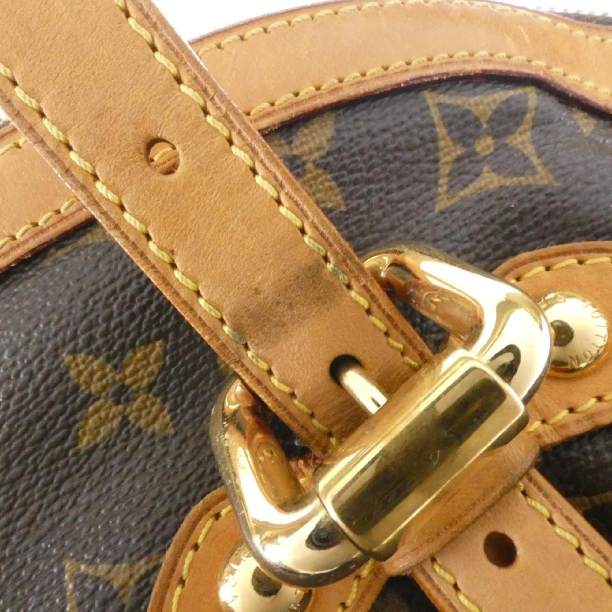 LOUIS VUITTON Brown Monogram Shoulder Bag