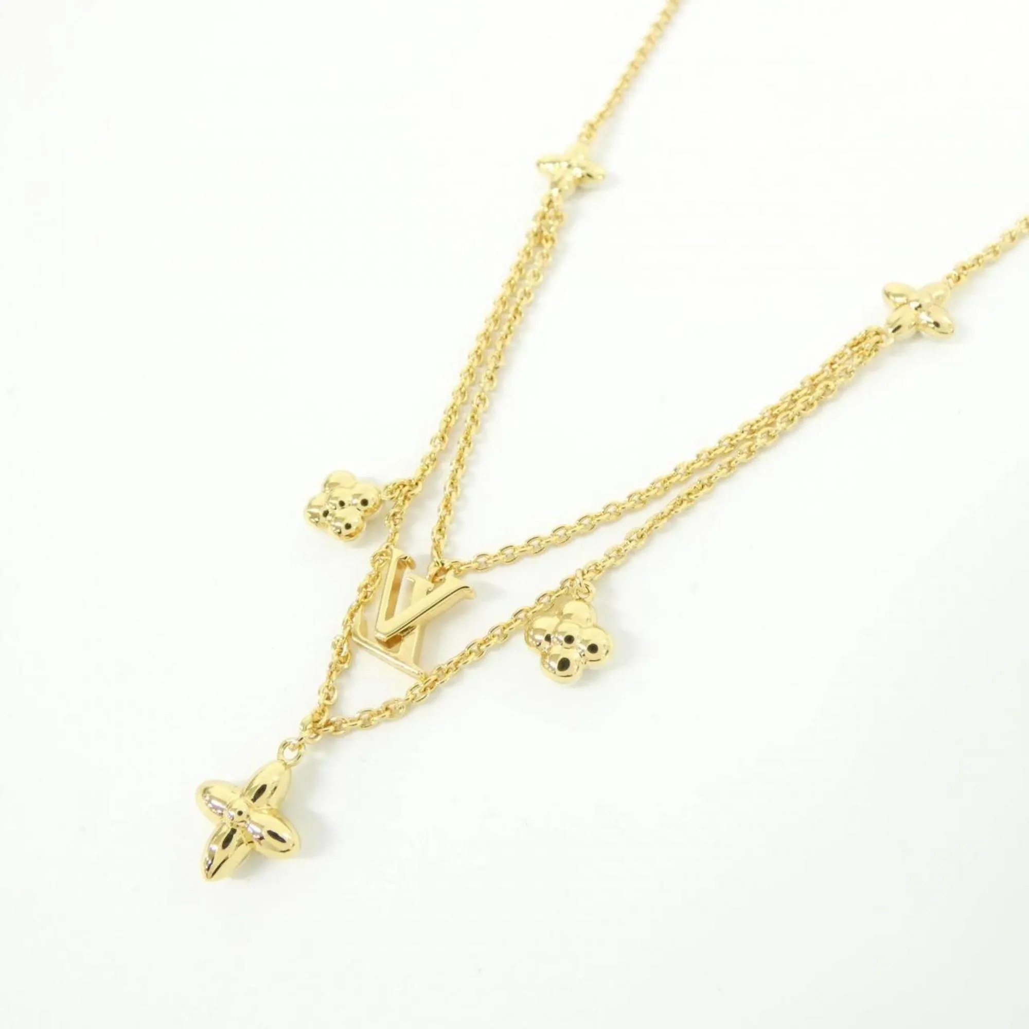 LOUIS VUITTON White Necklace