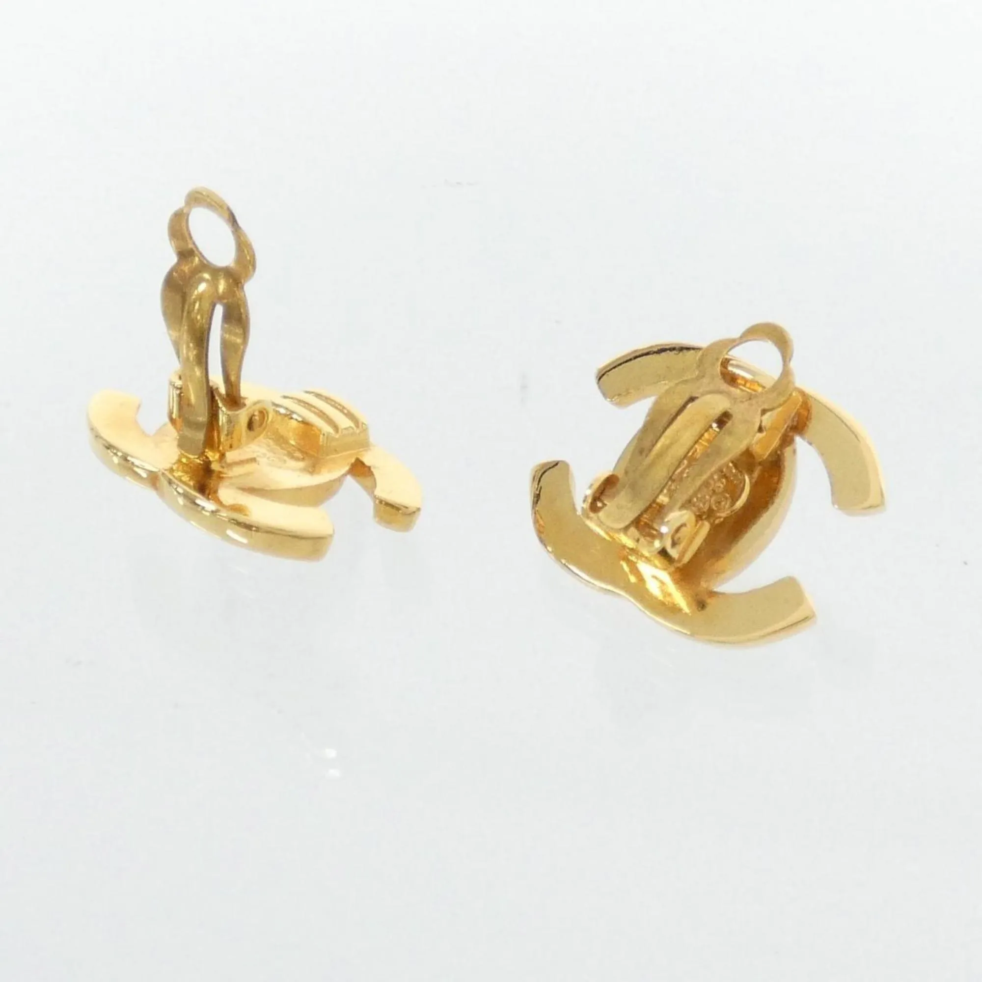 CHANEL Gold Earrings