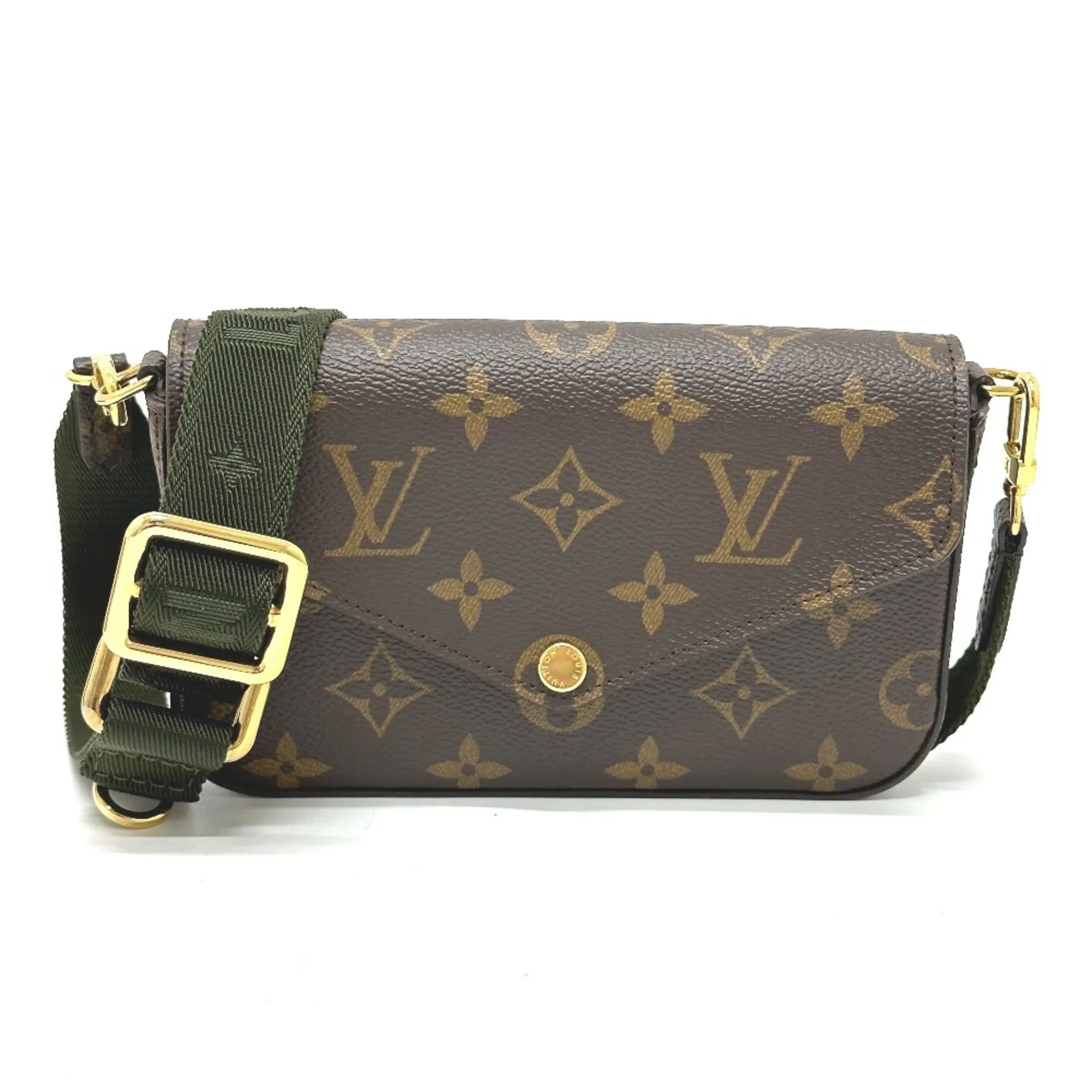 LOUIS VUITTON Brown Monogram Shoulder Bag