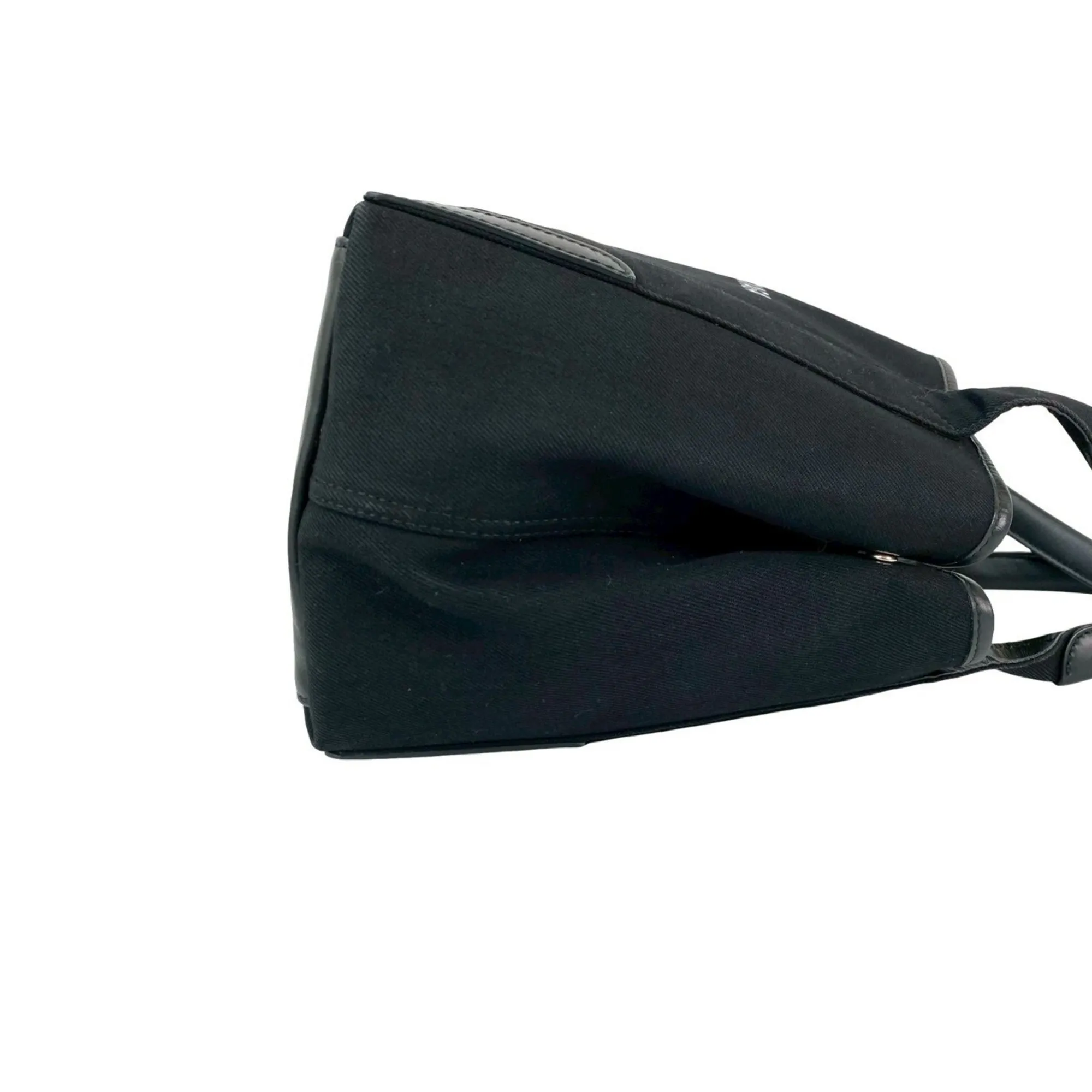 BALENCIAGA Black Leather Tote Bag