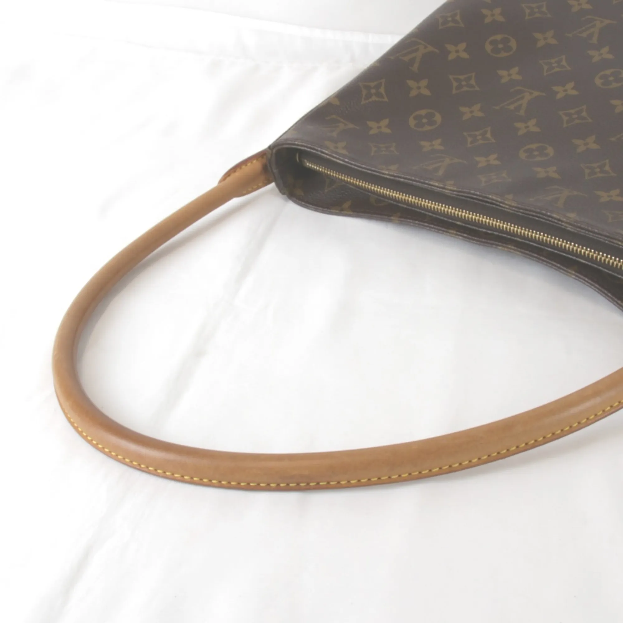LOUIS VUITTON Brown Monogram Shoulder Bag